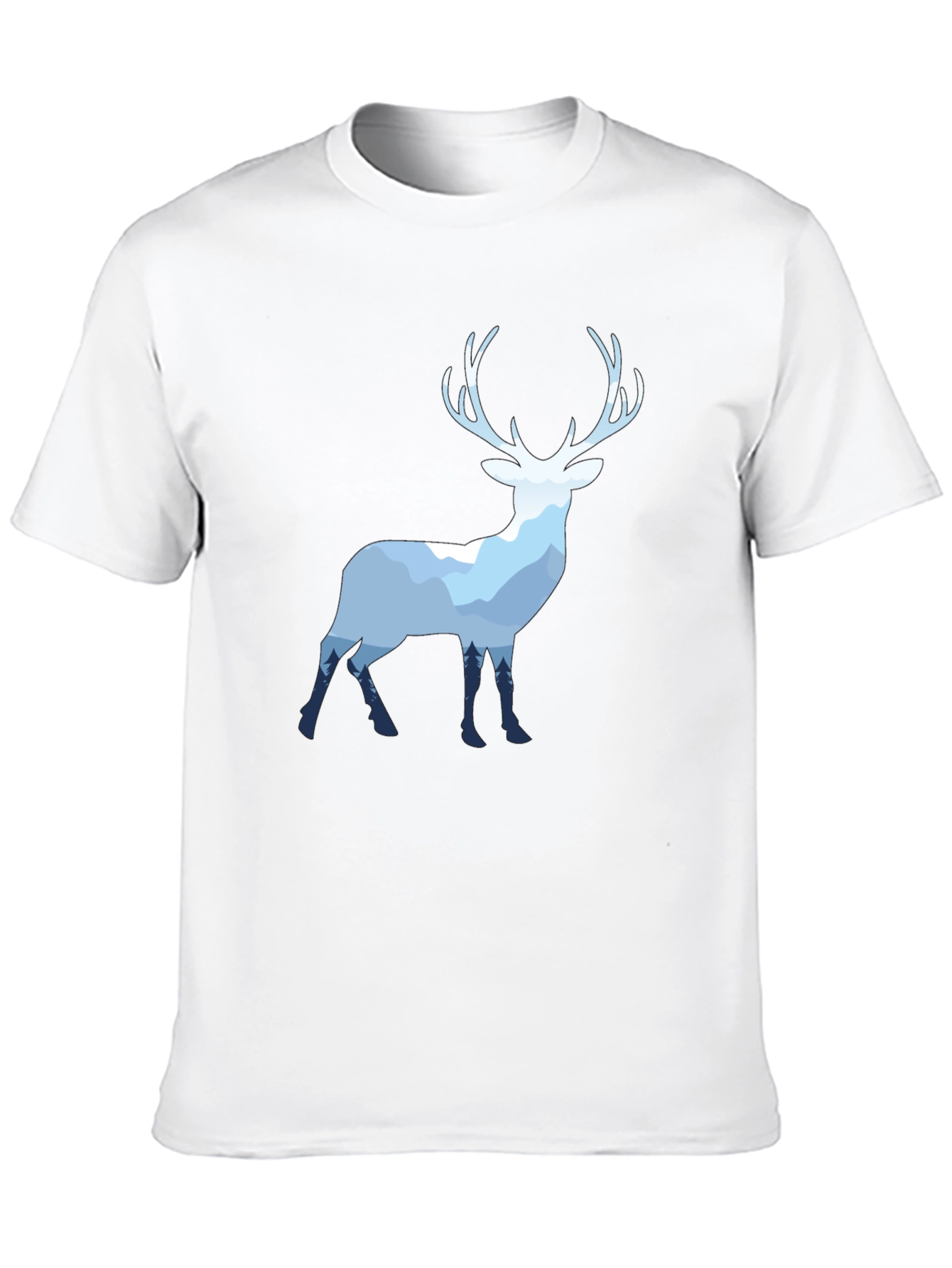 Deer Silhouette Graphic Tee