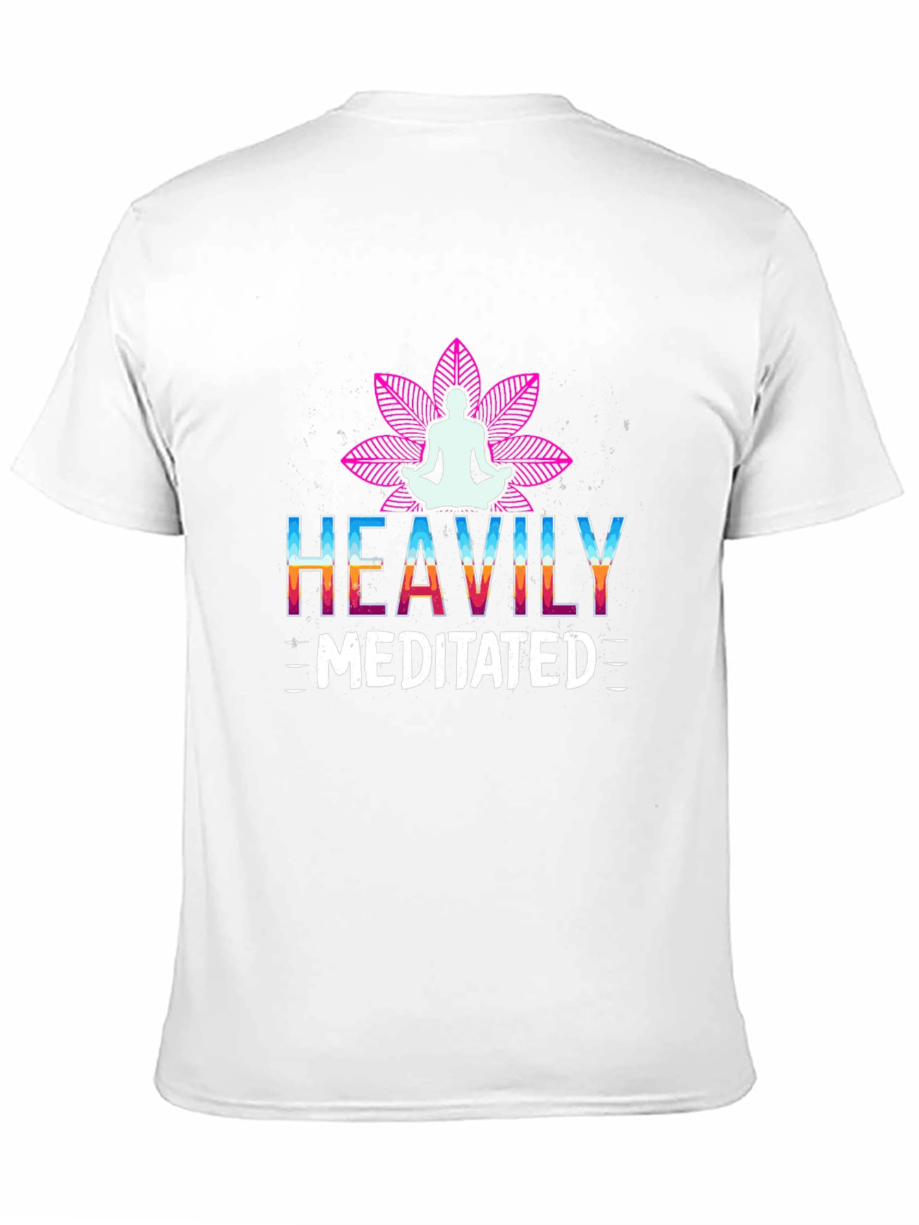 Heavily Meditated Mens Graphic T-Shirt