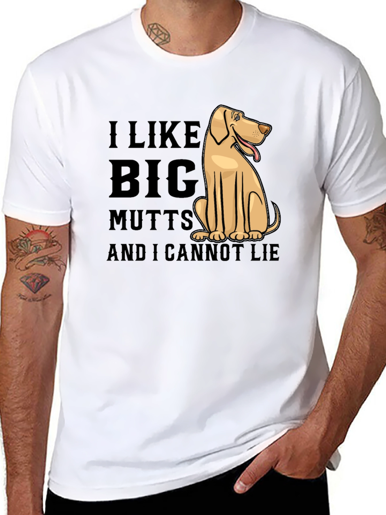 I Like Big Mutts Funny Dog T-Shirt