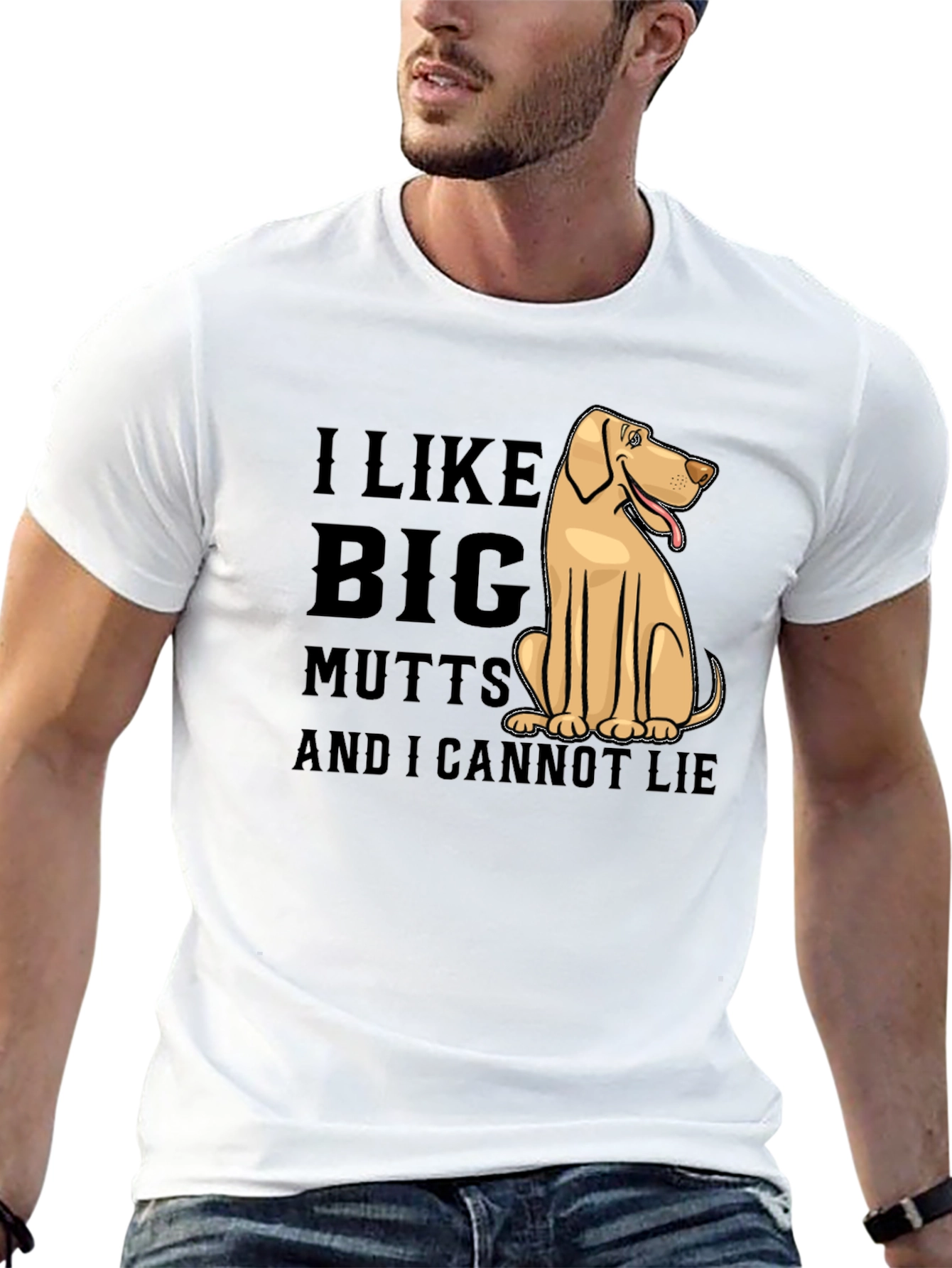 I Like Big Mutts Funny Dog T-Shirt