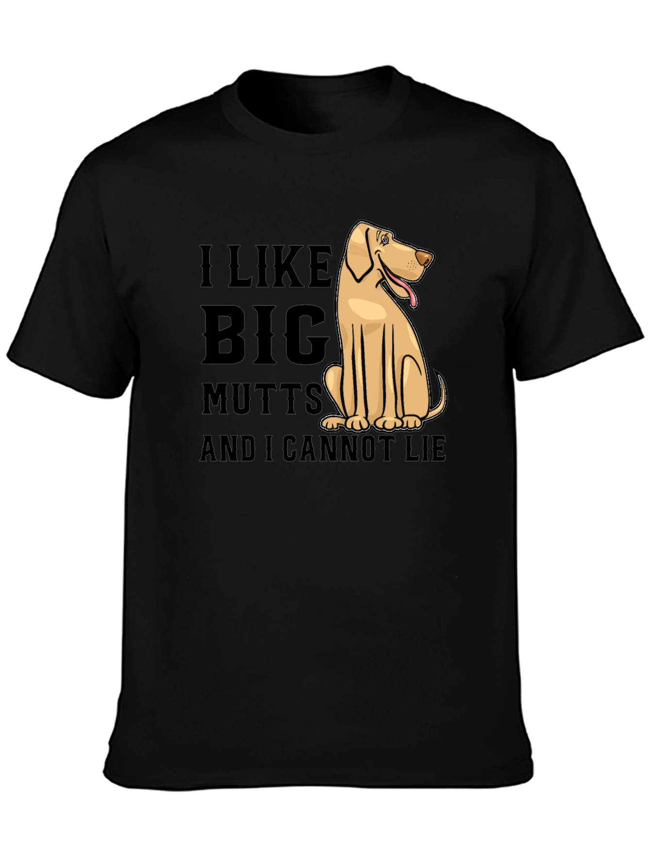 I Like Big Mutts Funny Dog T-Shirt