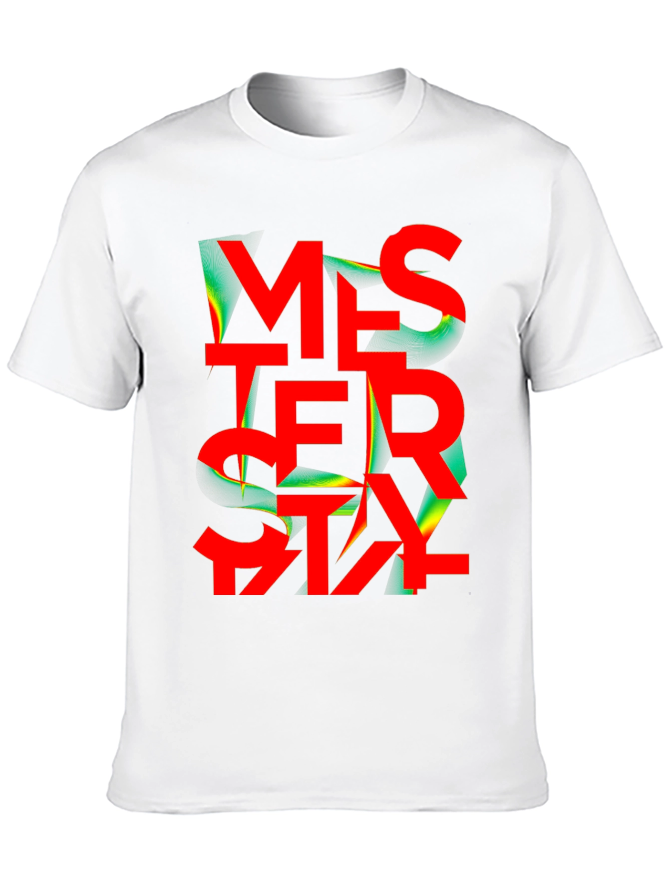 Mystery Graphic Tee - Bold Statement T-Shirt