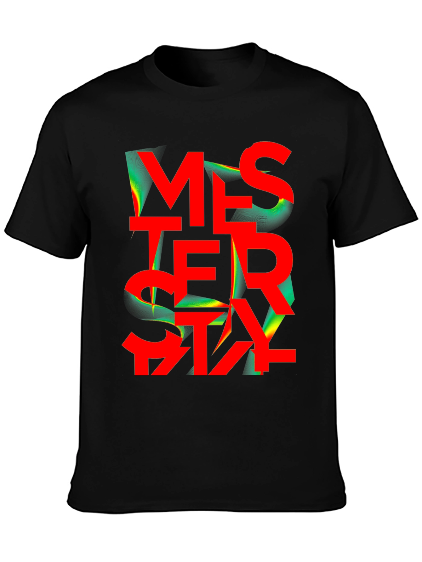 Mystery Graphic Tee - Bold Statement T-Shirt