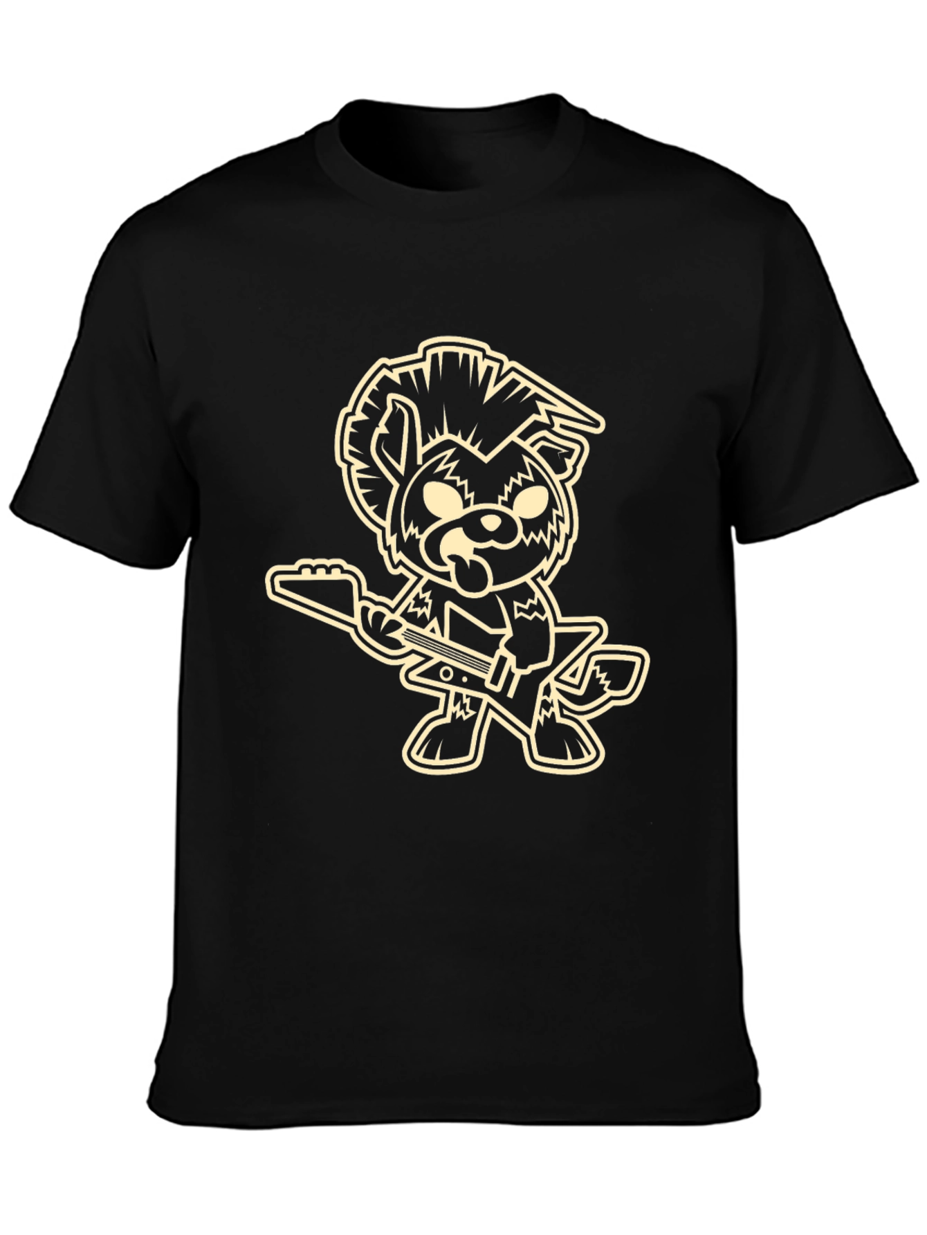 Rockin Dog Black T-Shirt