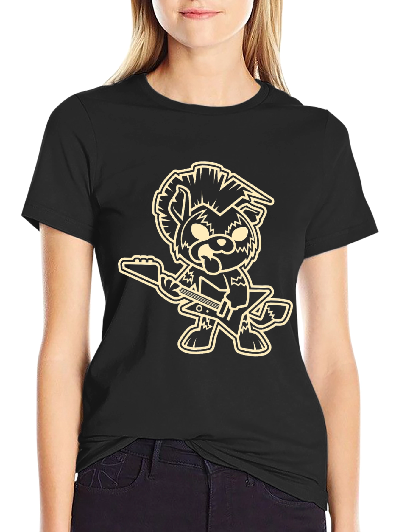 Rockin Dog Black T-Shirt