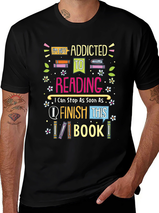 Addicted to Reading Graphic Tee