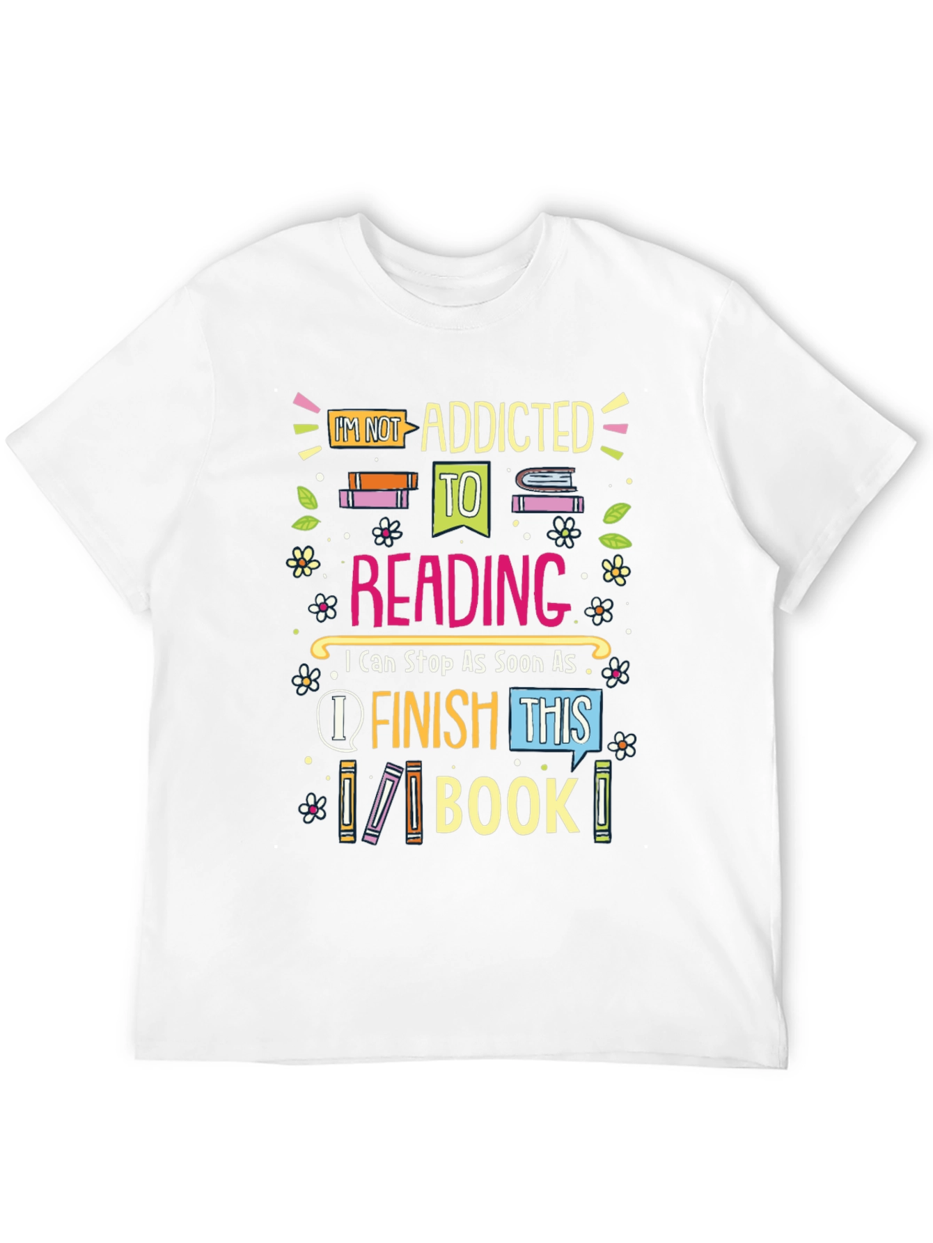 Addicted to Reading Graphic Tee