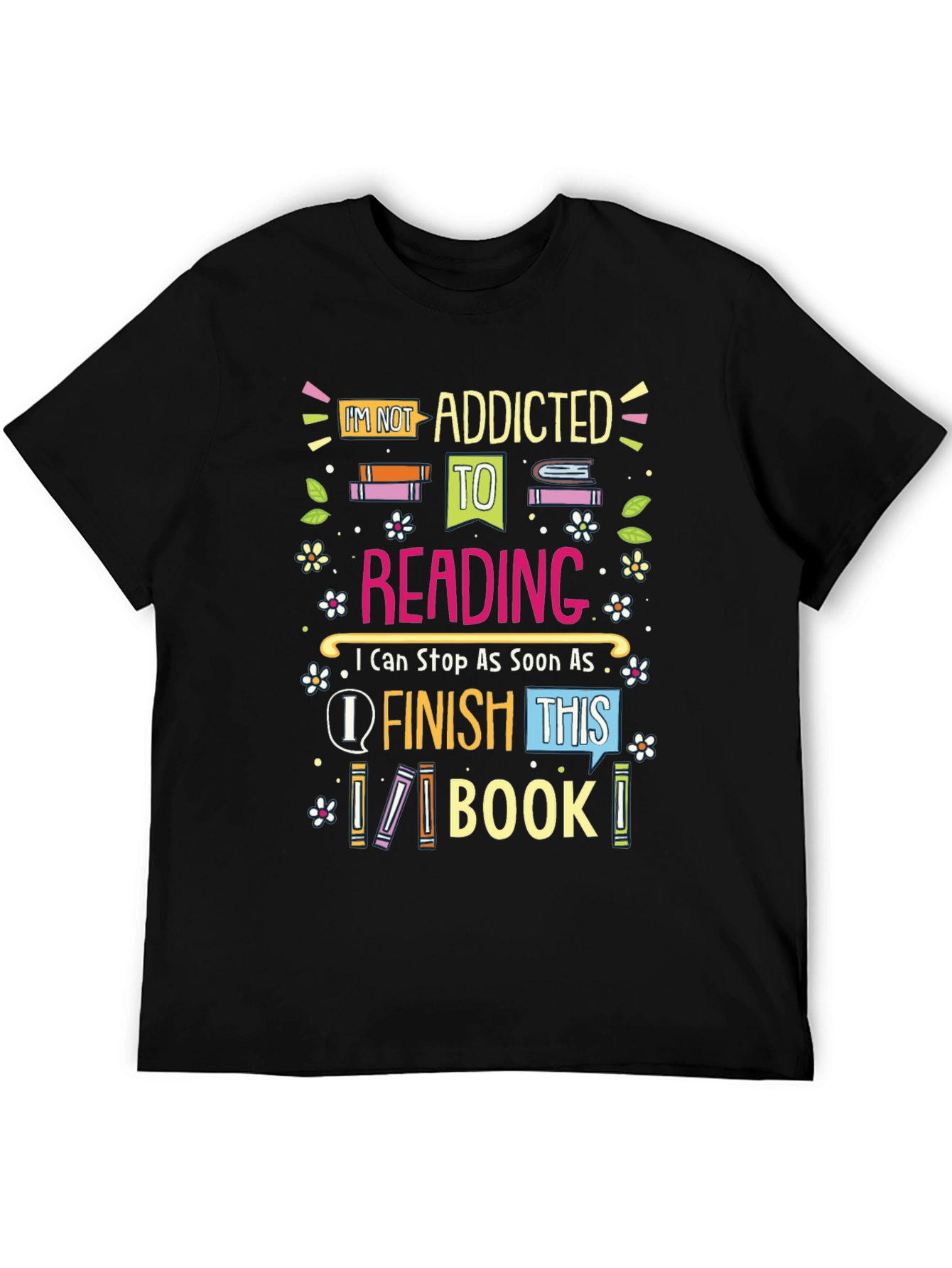 Addicted to Reading Graphic Tee