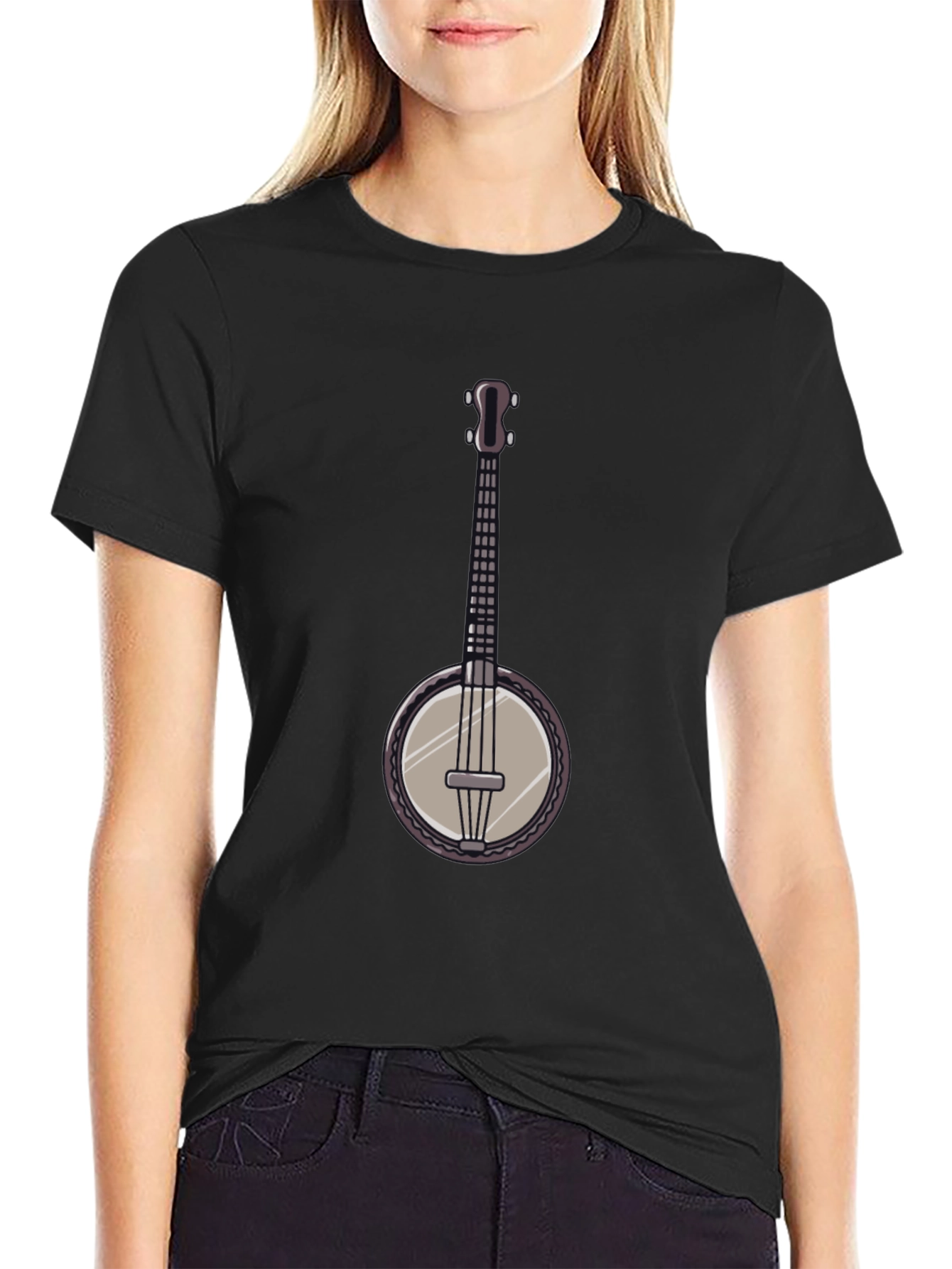 Banjo Graphic Tee - Music Lovers T-Shirt