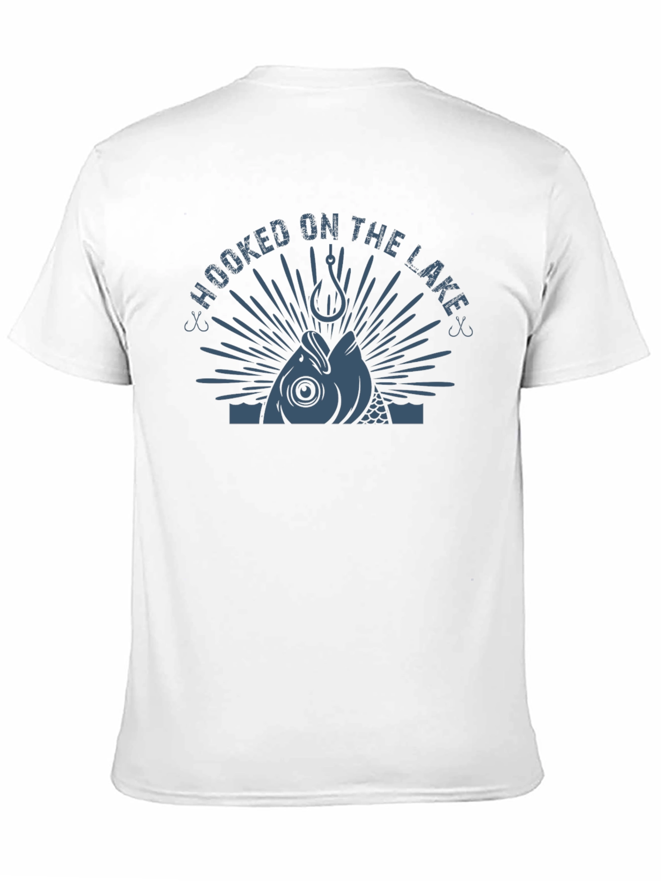 Hooked on the Lake Graphic Tee - Fishing T-Shirt