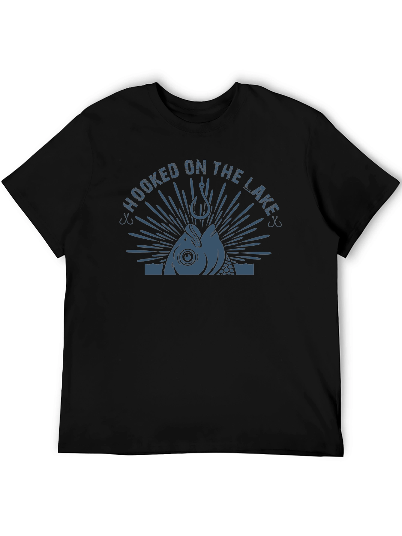 Hooked on the Lake Graphic Tee - Fishing T-Shirt