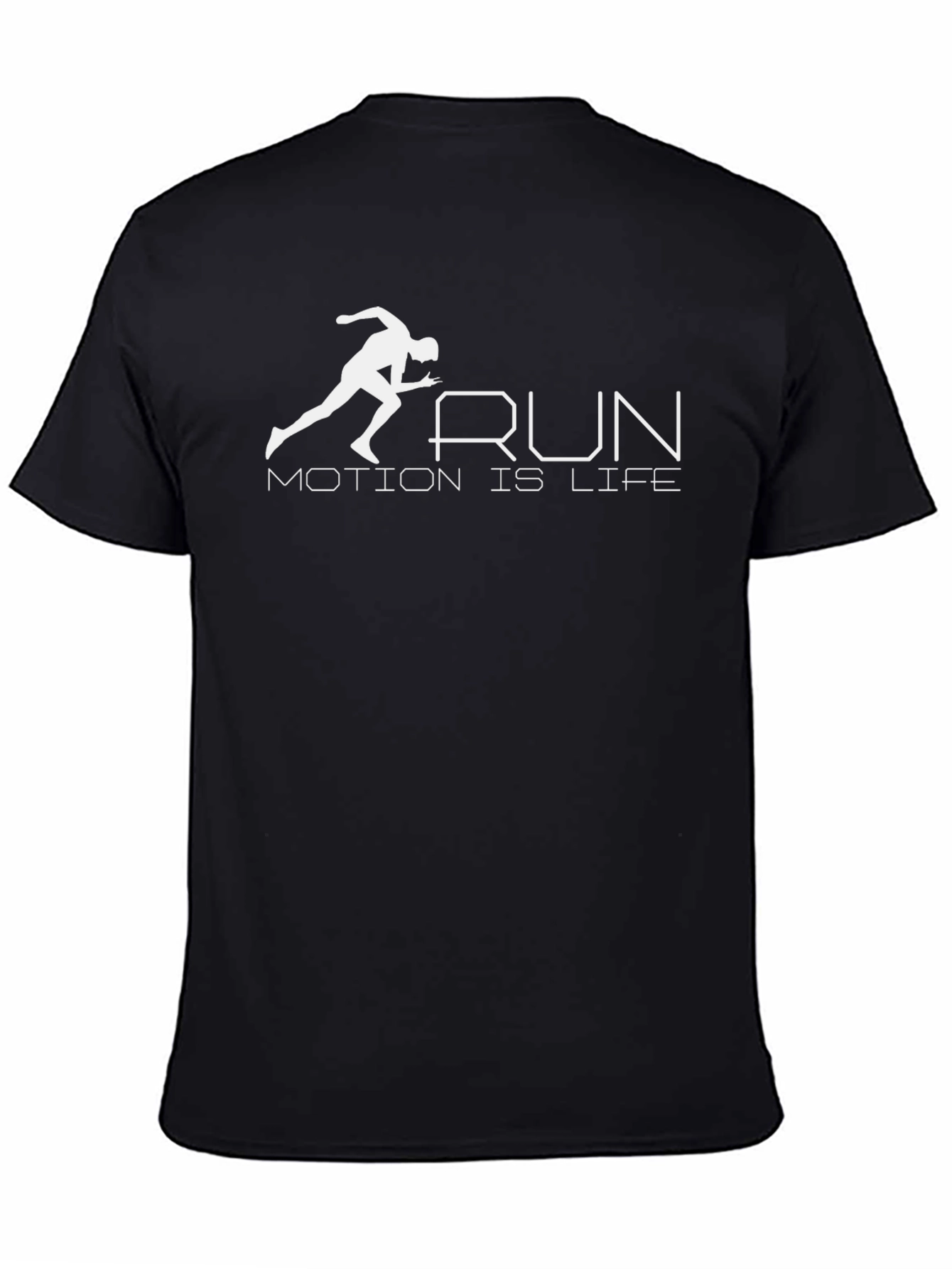 Motion is Life Black T-Shirt