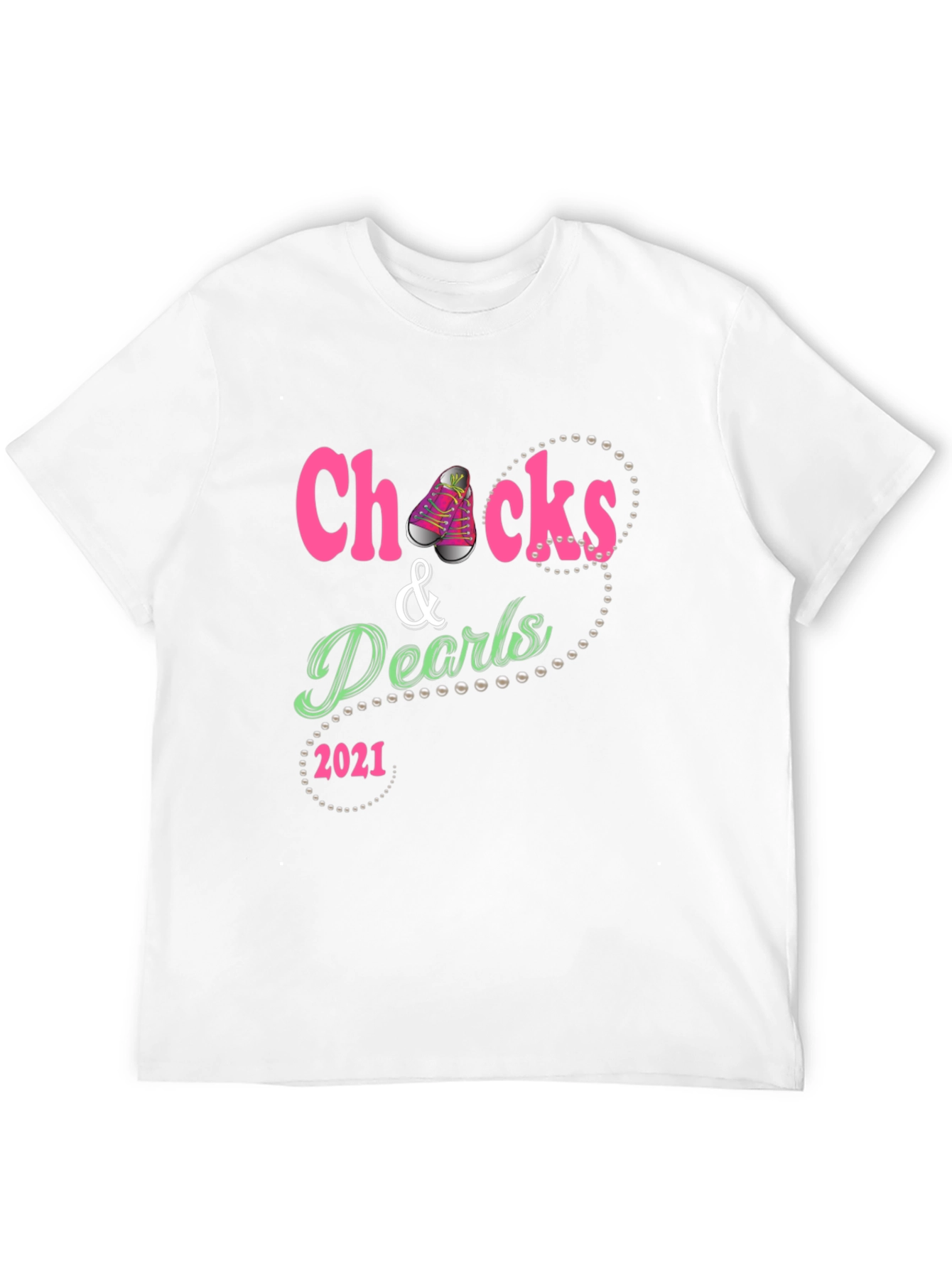 Chucks & Pearls 2021 Graphic Tee