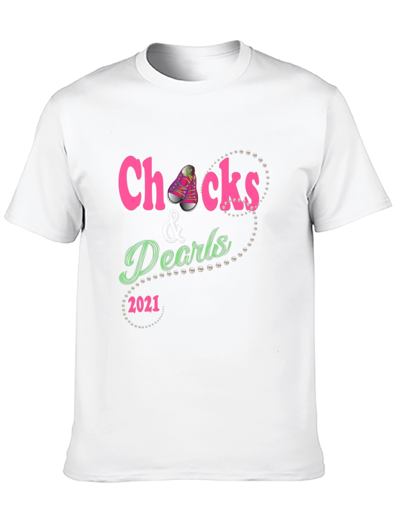 Chucks & Pearls 2021 Graphic Tee