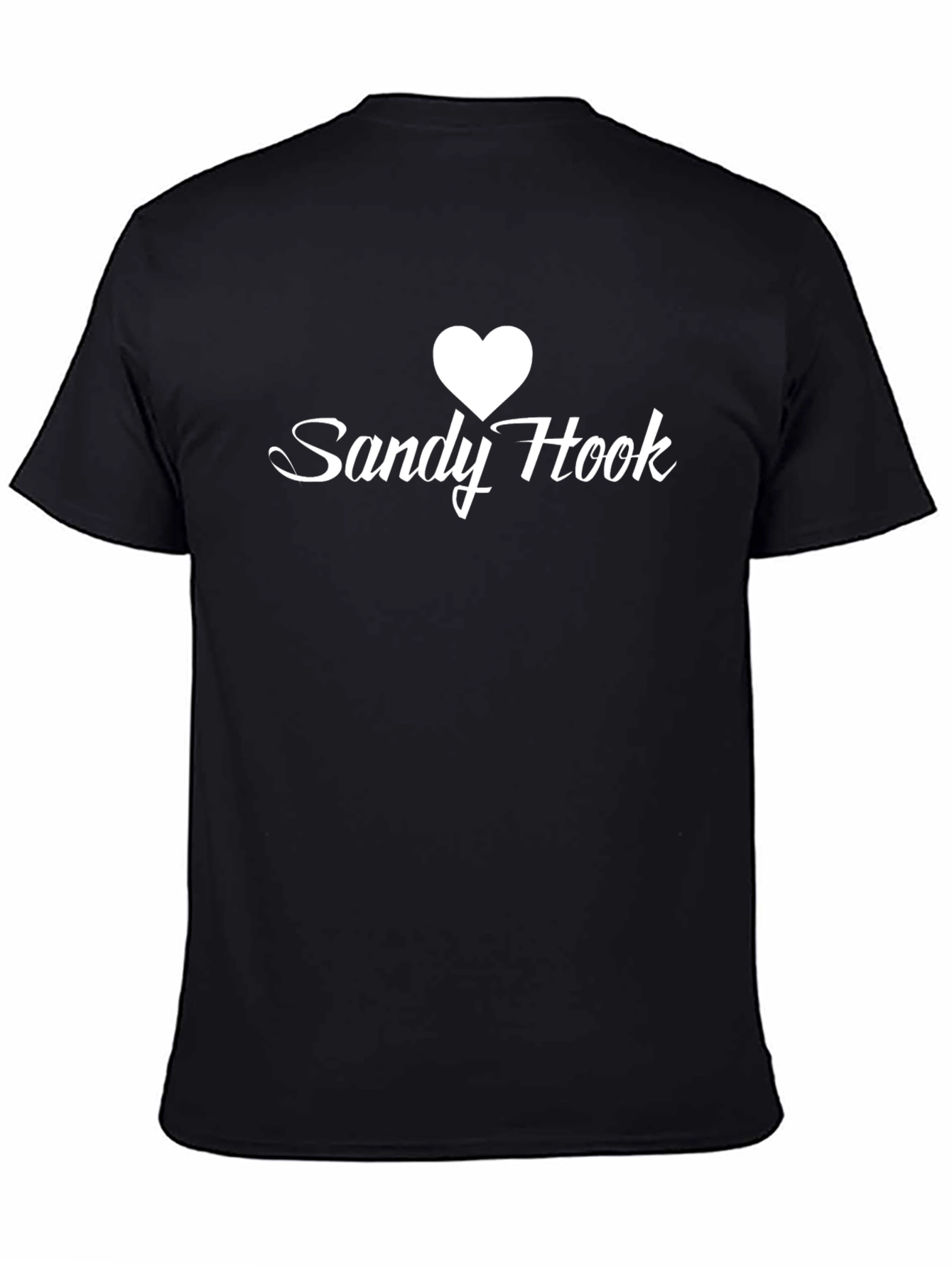 Sandy Hook Heart T-Shirt - Black