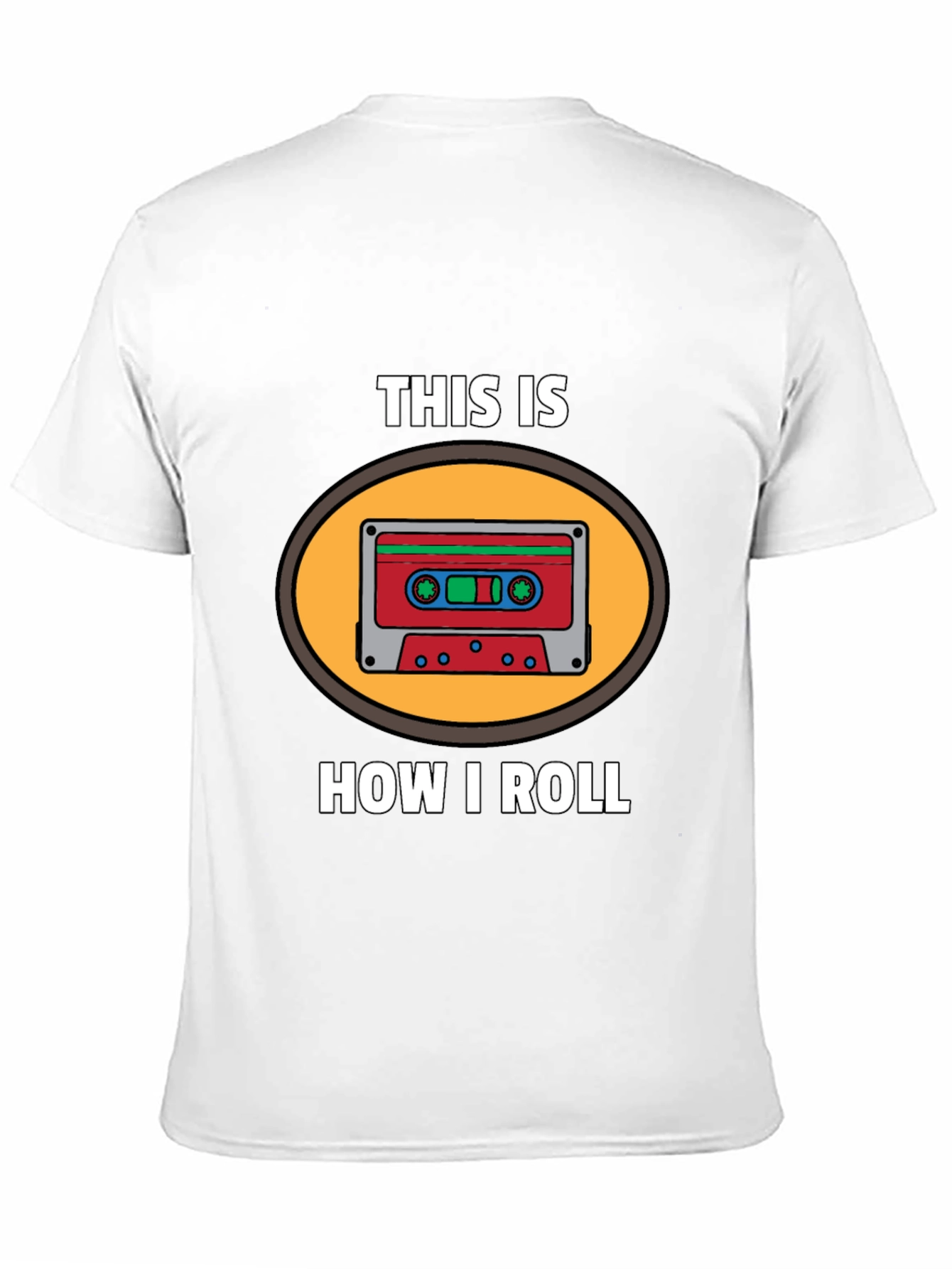 This Is How I Roll Cassette Tape Graphic T-Shirt