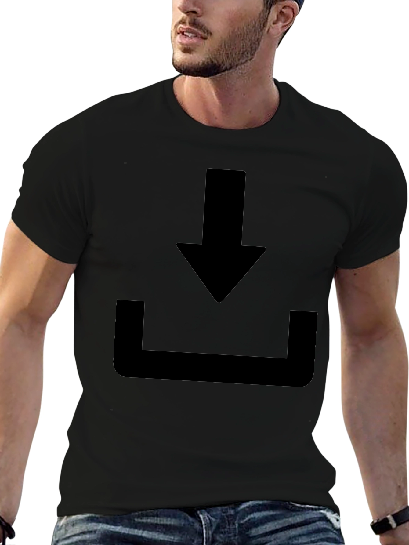 Download Graphic Black T-Shirt