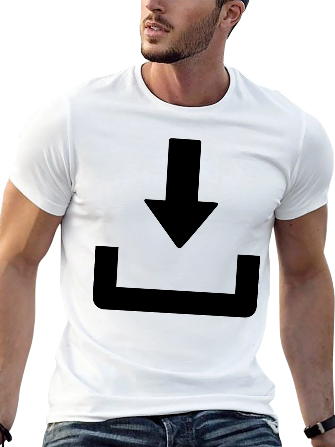 Download Graphic Black T-Shirt