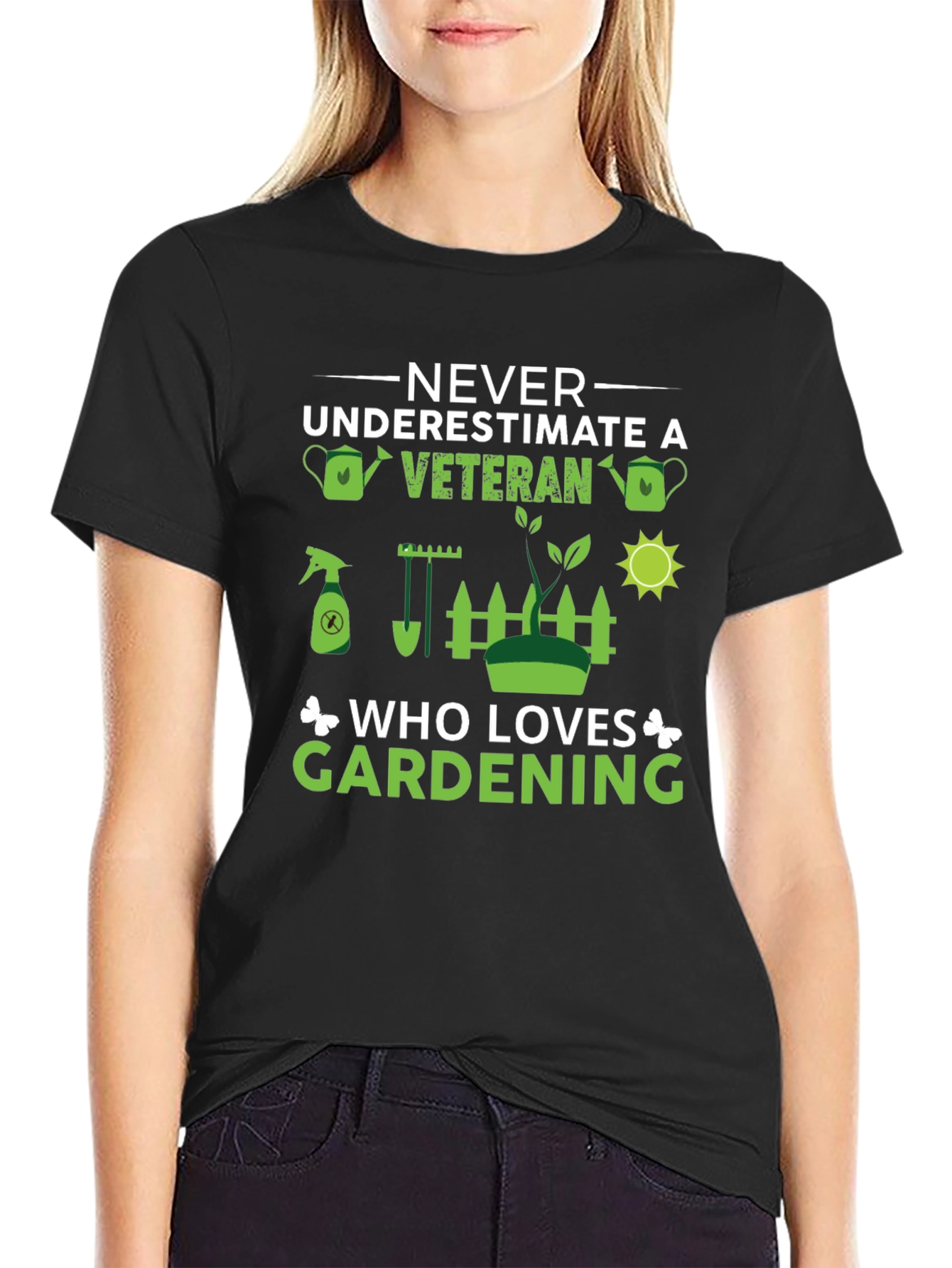 Veteran Gardener Graphic Tee