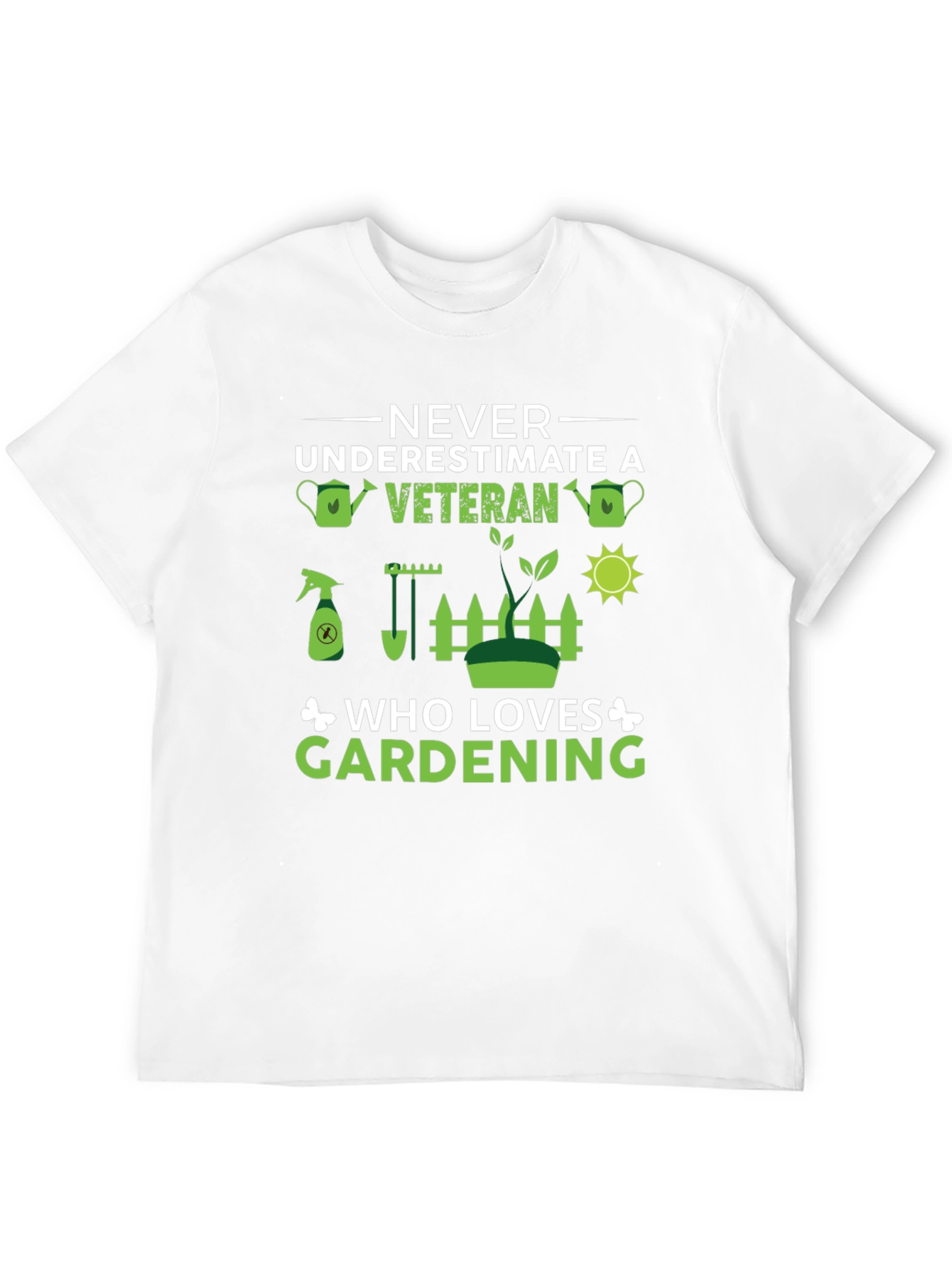 Veteran Gardener Graphic Tee
