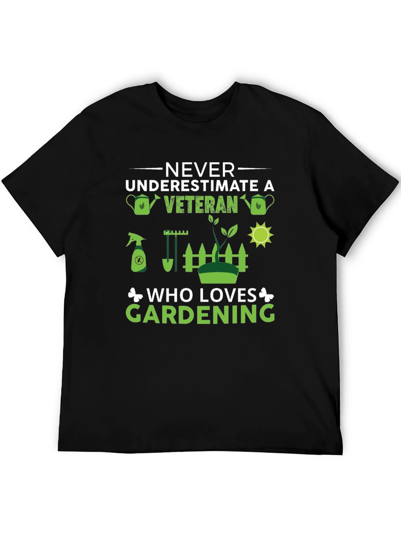 Veteran Gardener Graphic Tee
