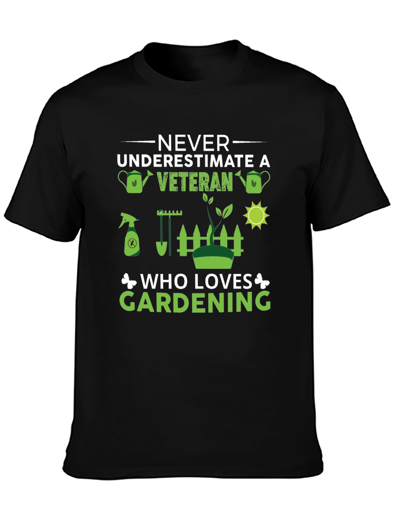 Veteran Gardener Graphic Tee