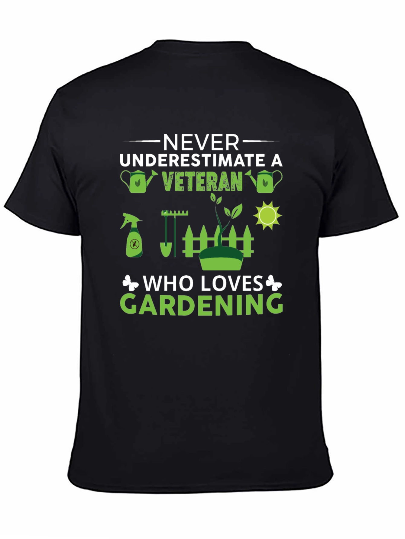 Veteran Gardener Graphic Tee