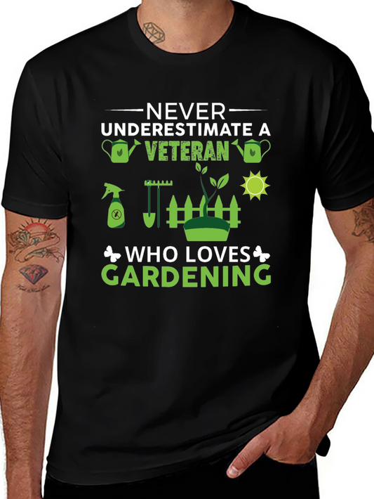 Veteran Gardener Graphic Tee