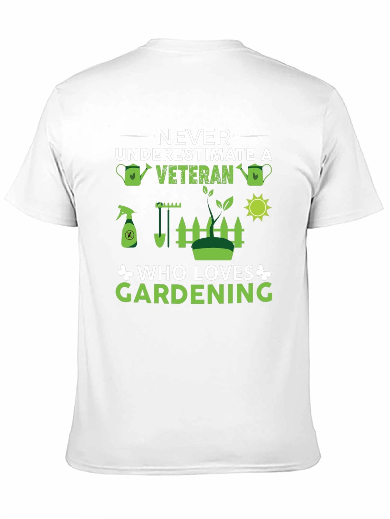 Veteran Gardener Graphic Tee