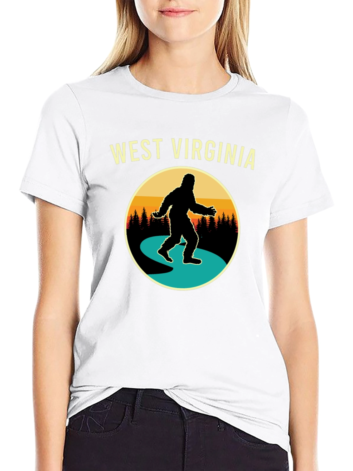 West Virginia Bigfoot T-Shirt