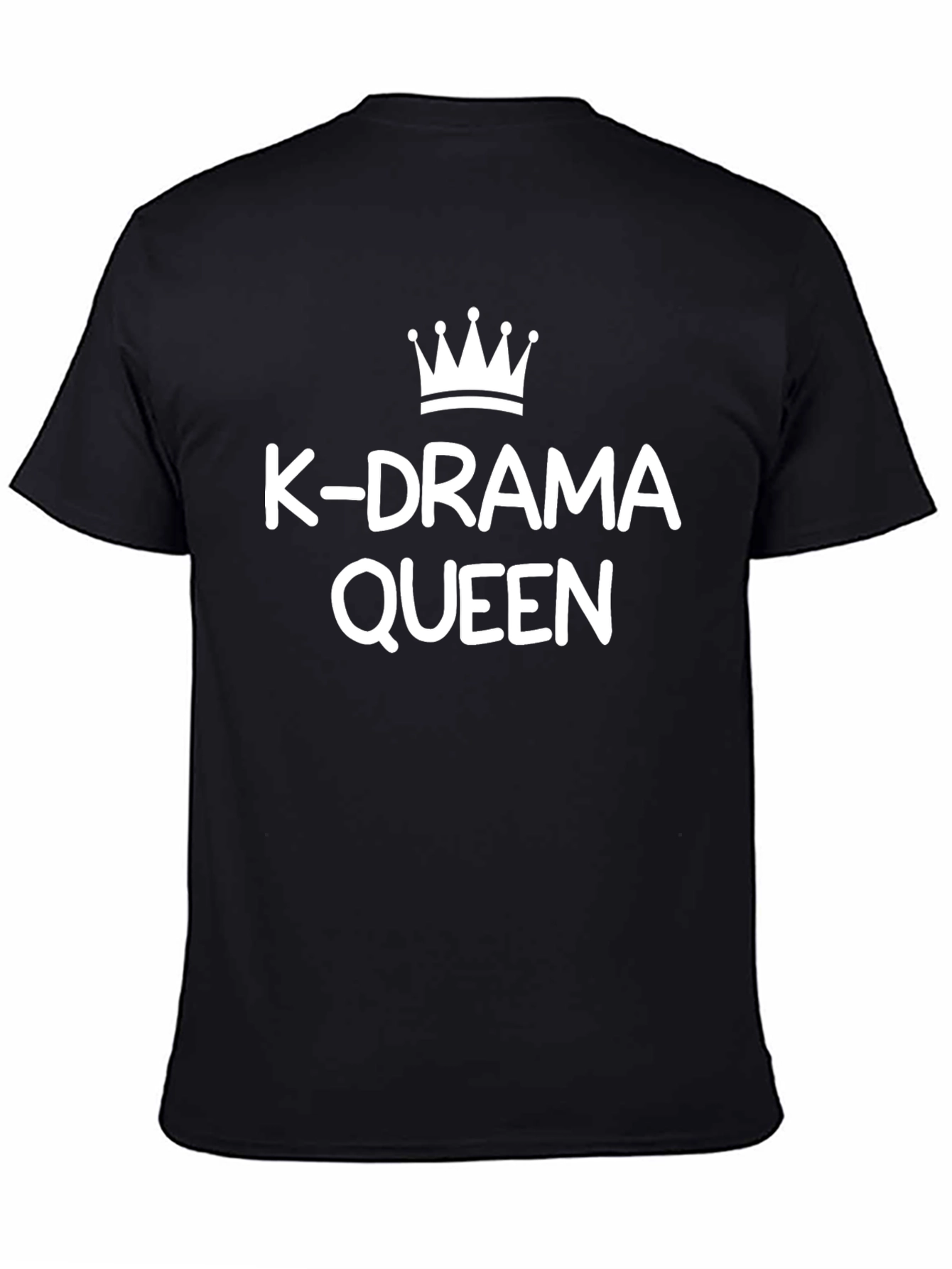 K-Drama Queen Black T-Shirt