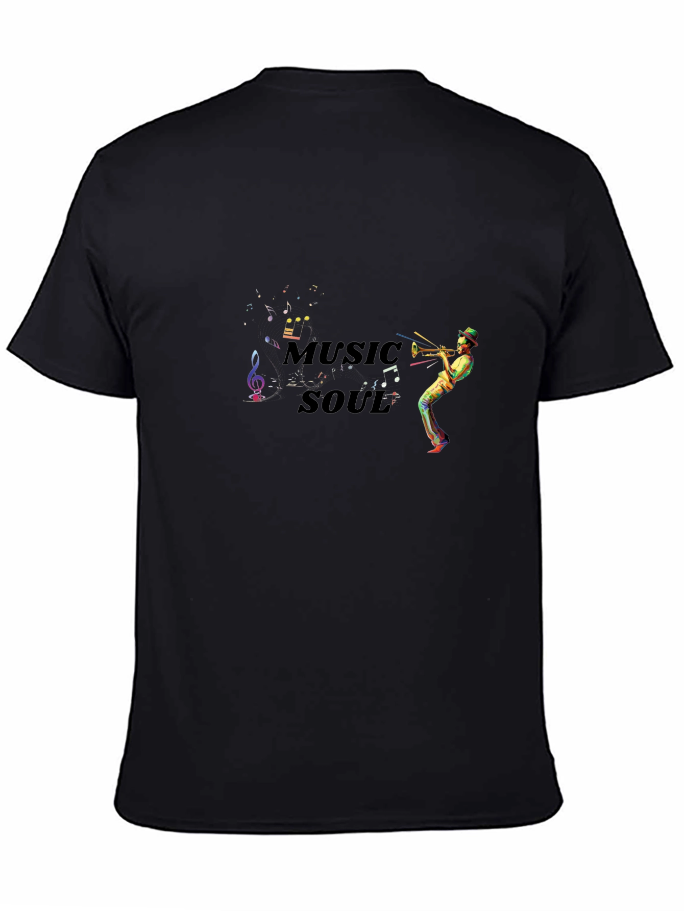 Music Soul T-Shirt -  Musical Trumpet Player