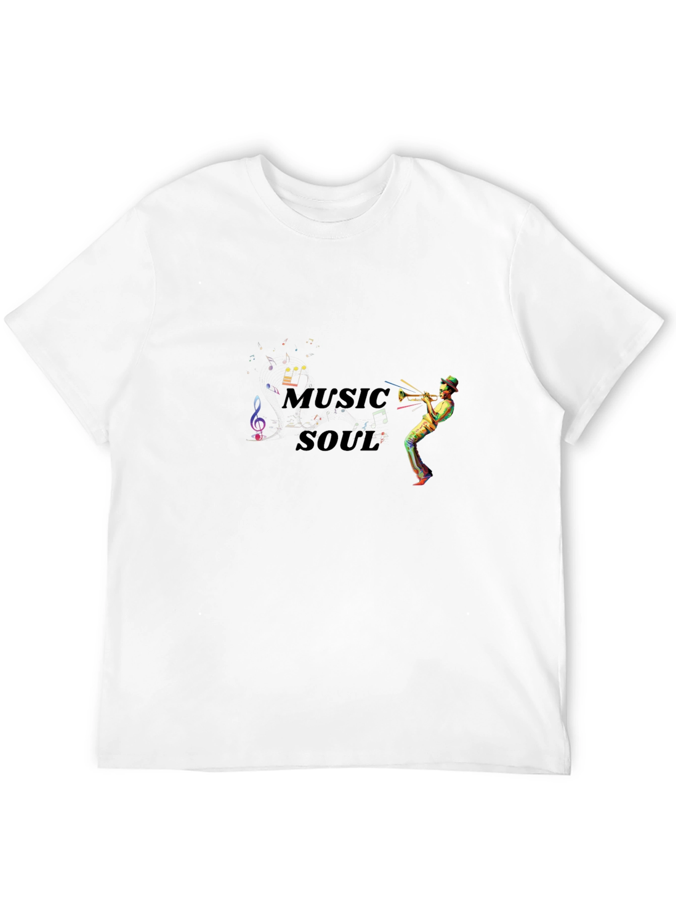 Music Soul T-Shirt -  Musical Trumpet Player