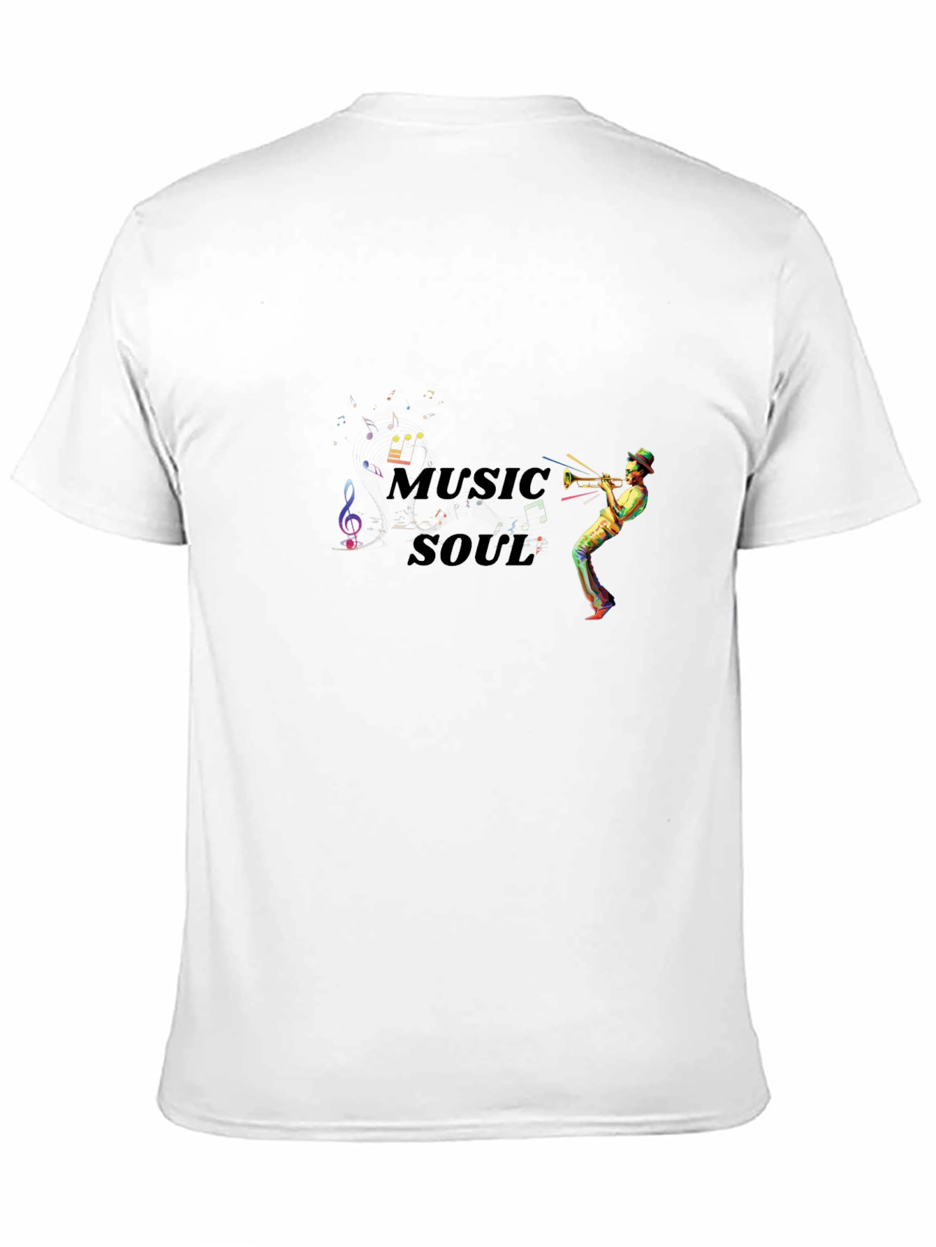 Music Soul T-Shirt -  Musical Trumpet Player