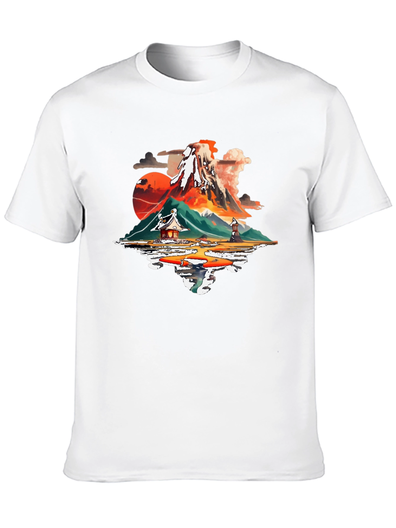 Mount Fuji Black T-Shirt