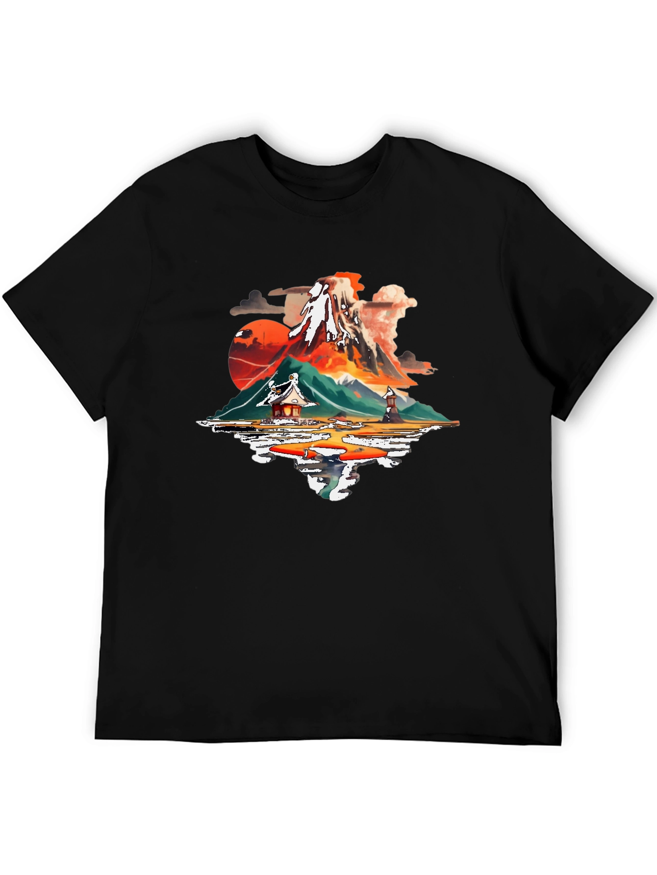 Mount Fuji Black T-Shirt