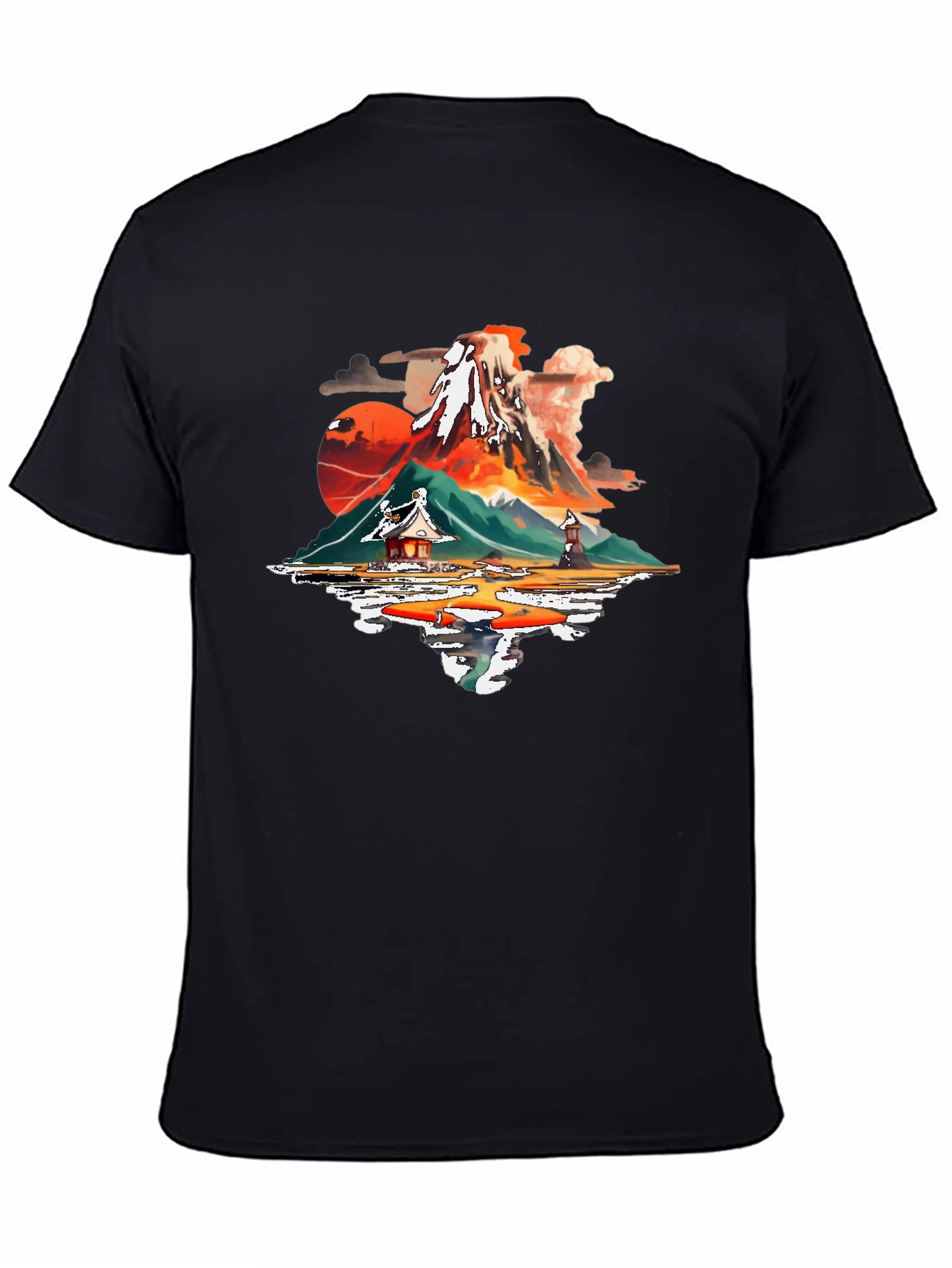 Mount Fuji Black T-Shirt