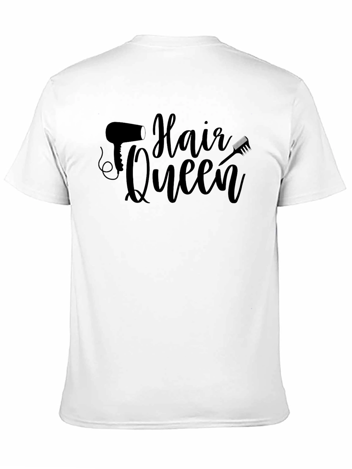 Hair Queen Black T-Shirt