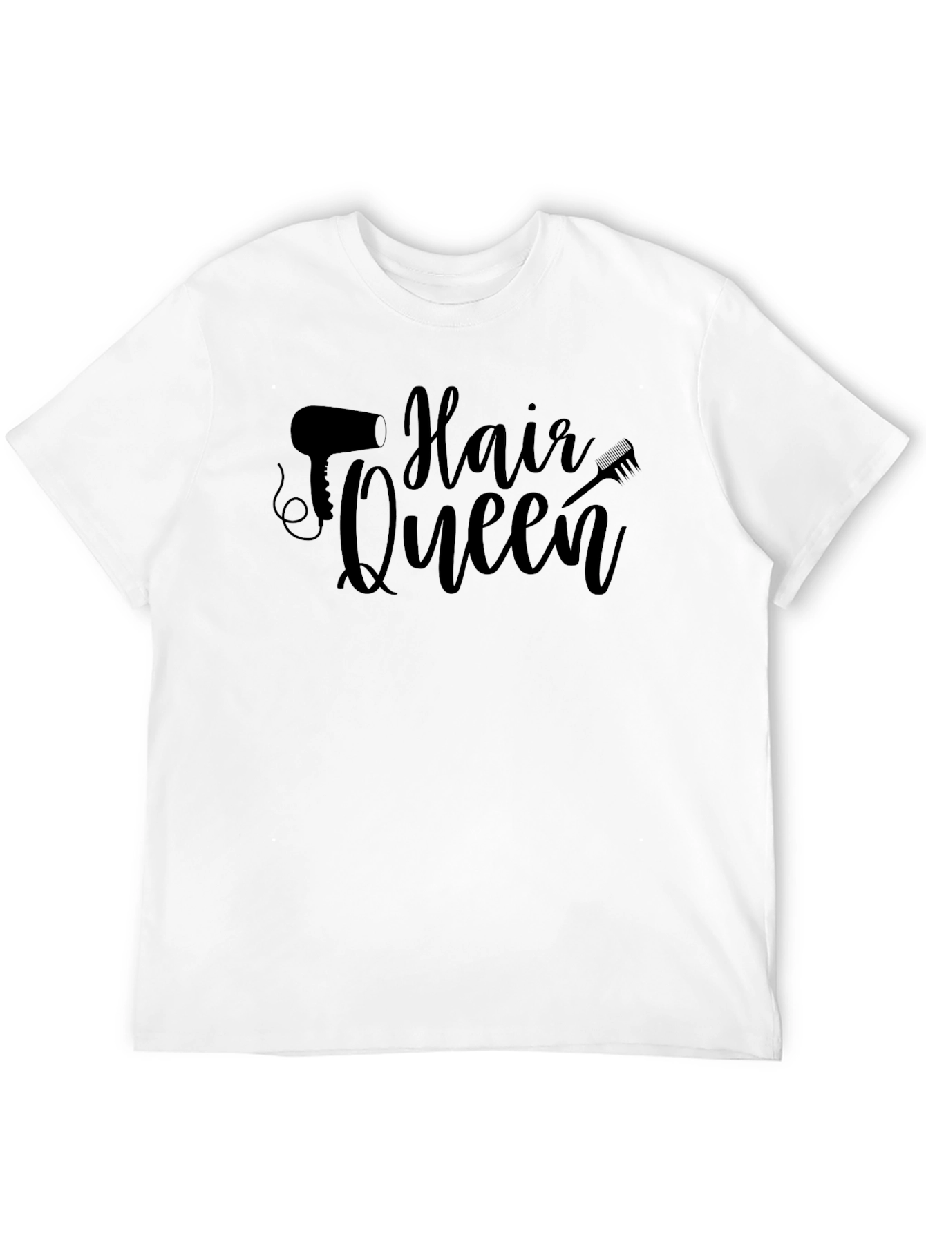 Hair Queen Black T-Shirt