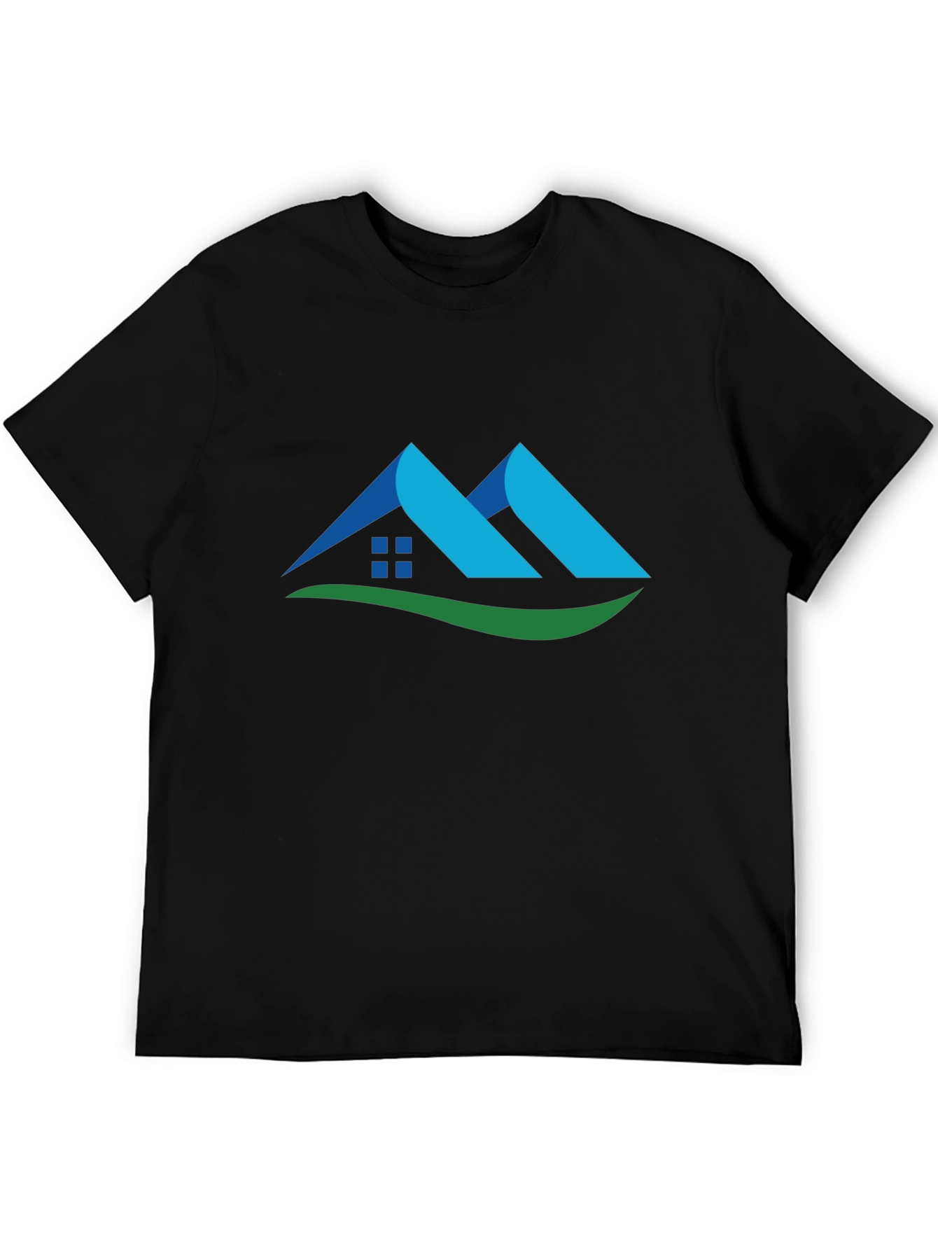 Modern Home Design Black T-Shirt