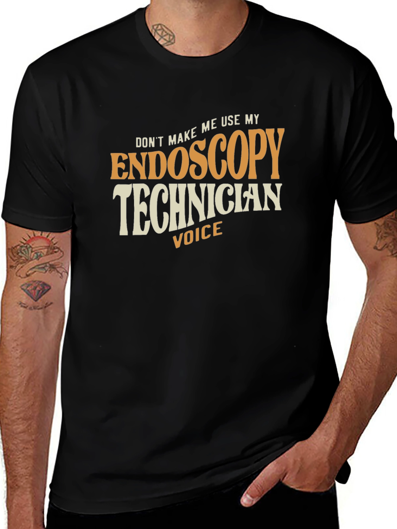 Endoscopy Technician Voice T-Shirt - Funny Medical Tee