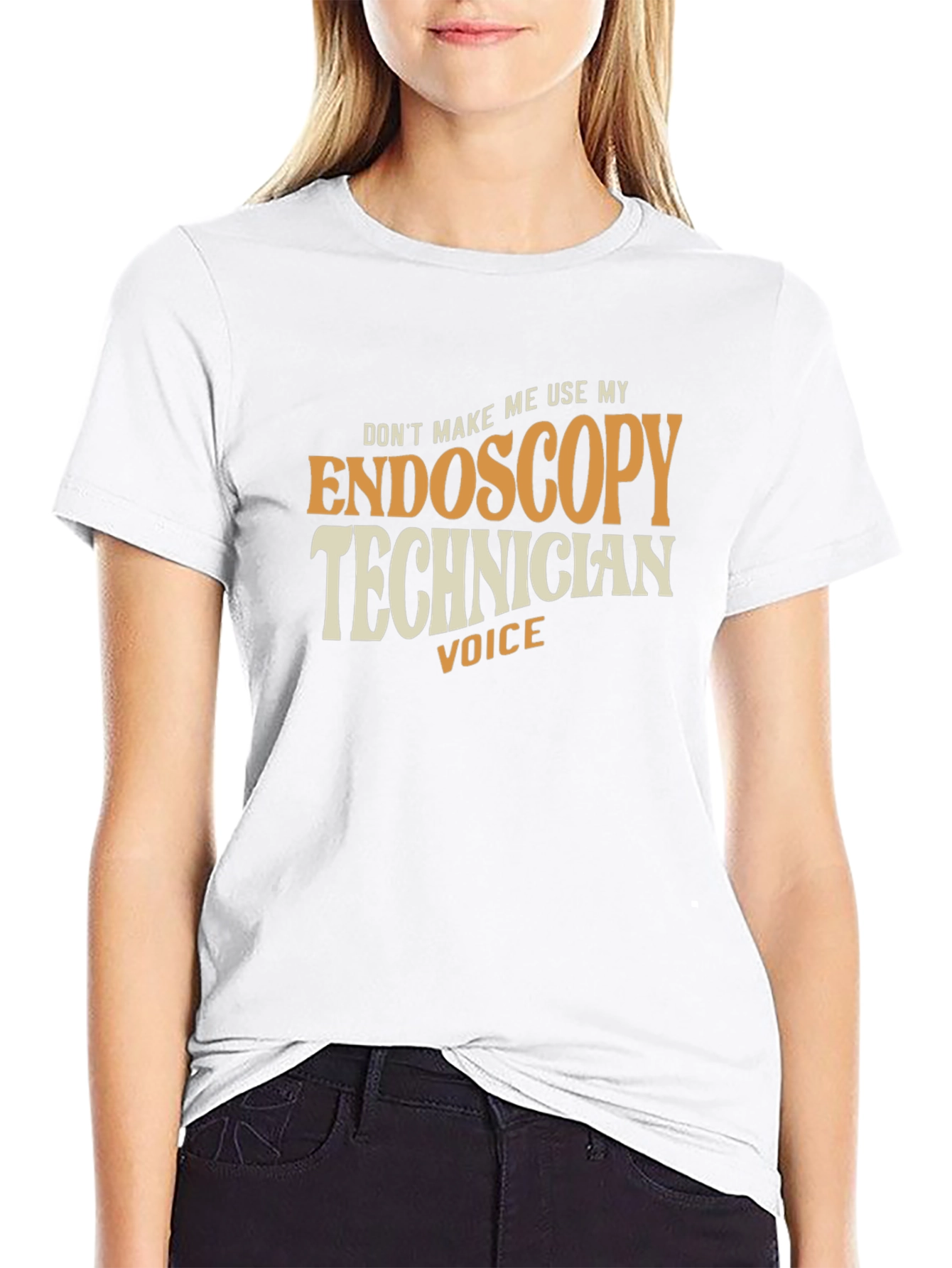 Endoscopy Technician Voice T-Shirt - Funny Medical Tee
