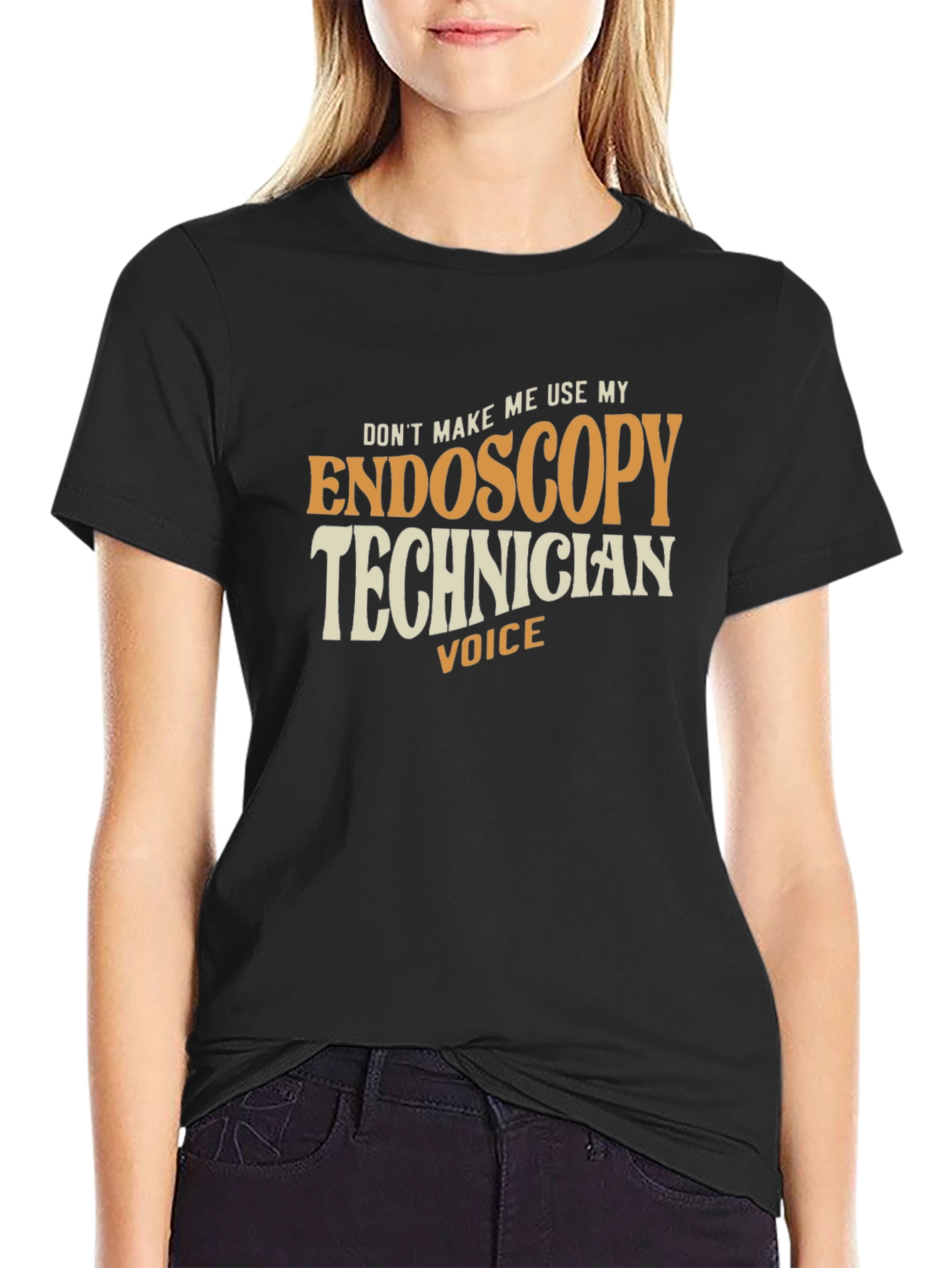 Endoscopy Technician Voice T-Shirt - Funny Medical Tee