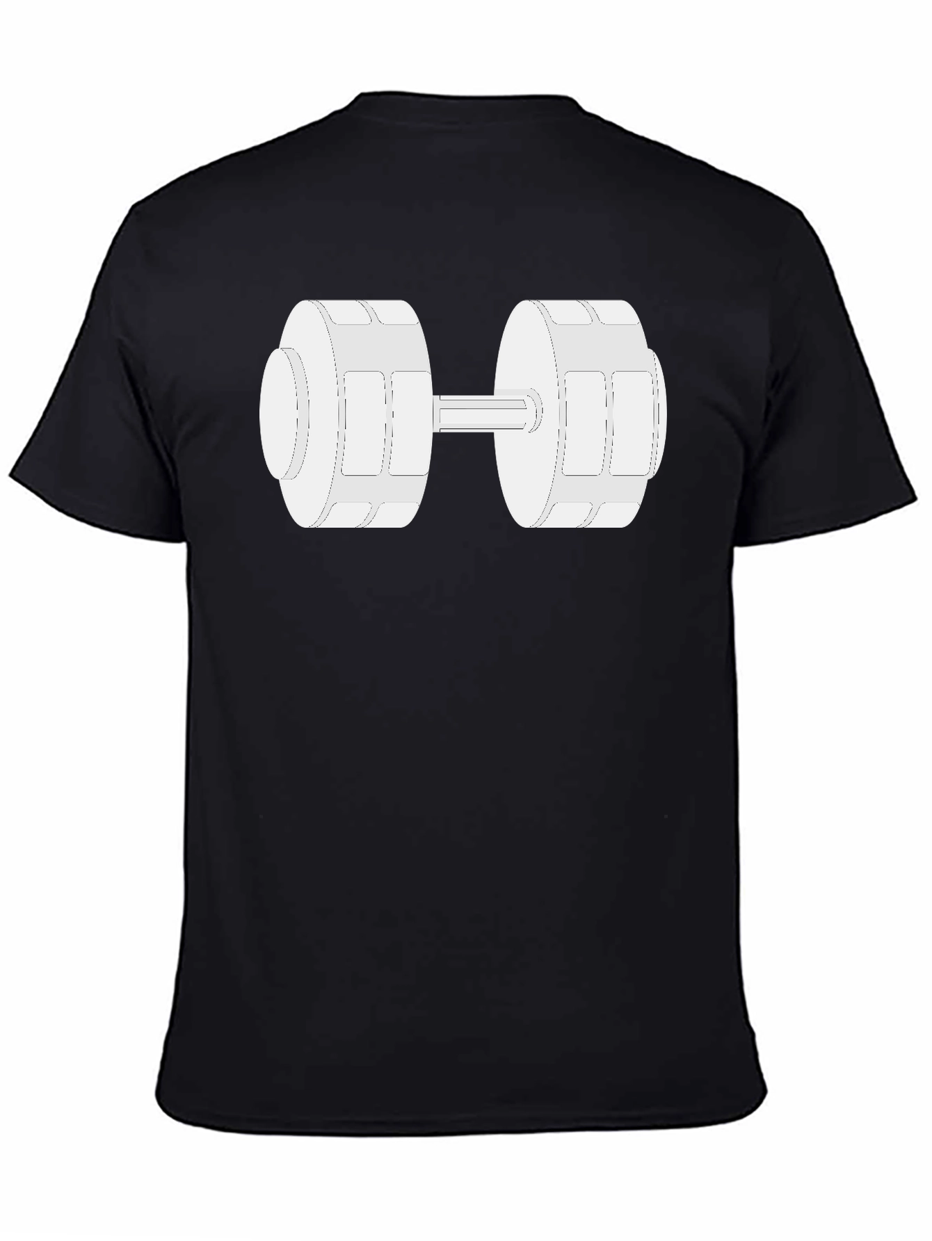 Workout Ready Graphic Tee - Dumbbell Design