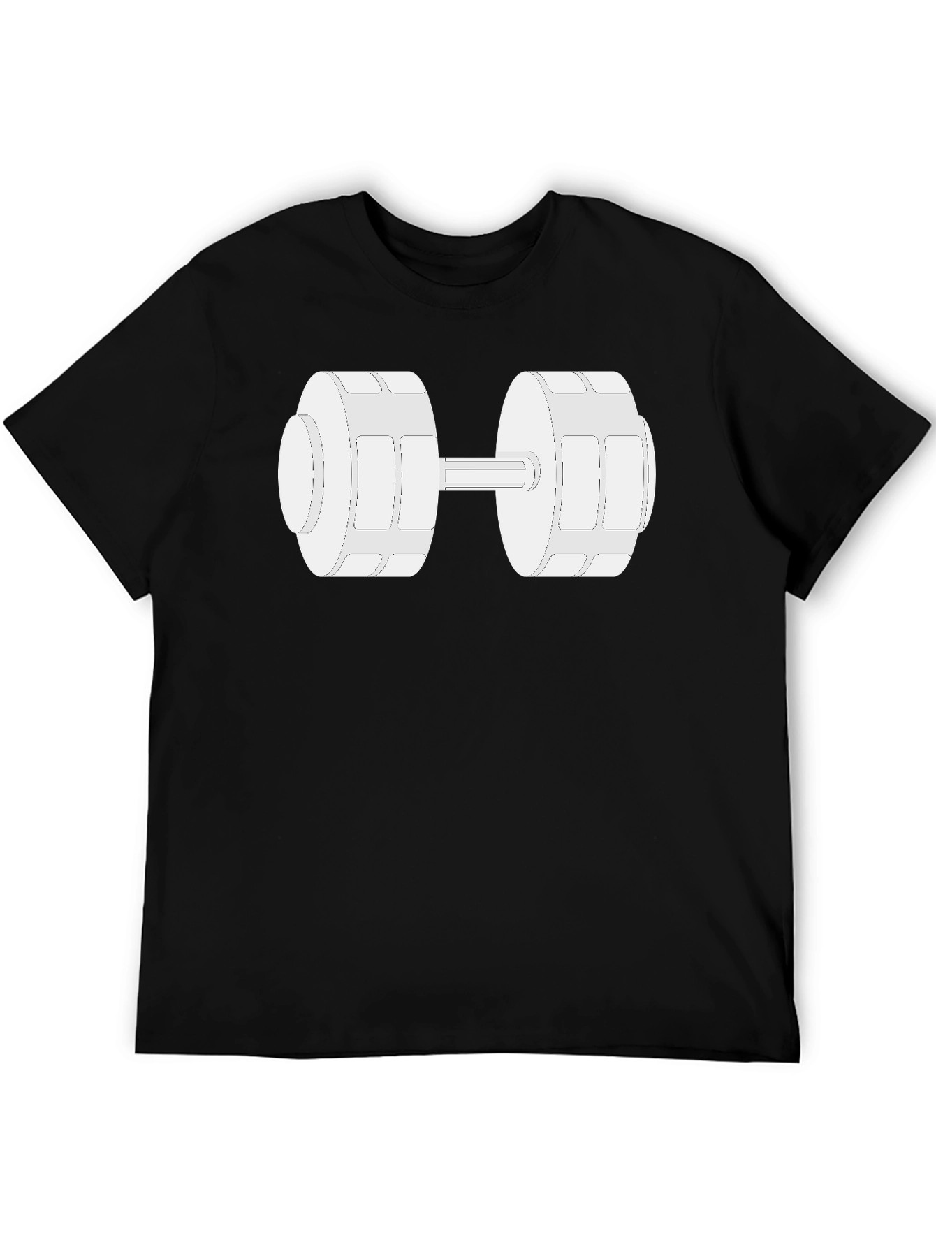Workout Ready Graphic Tee - Dumbbell Design
