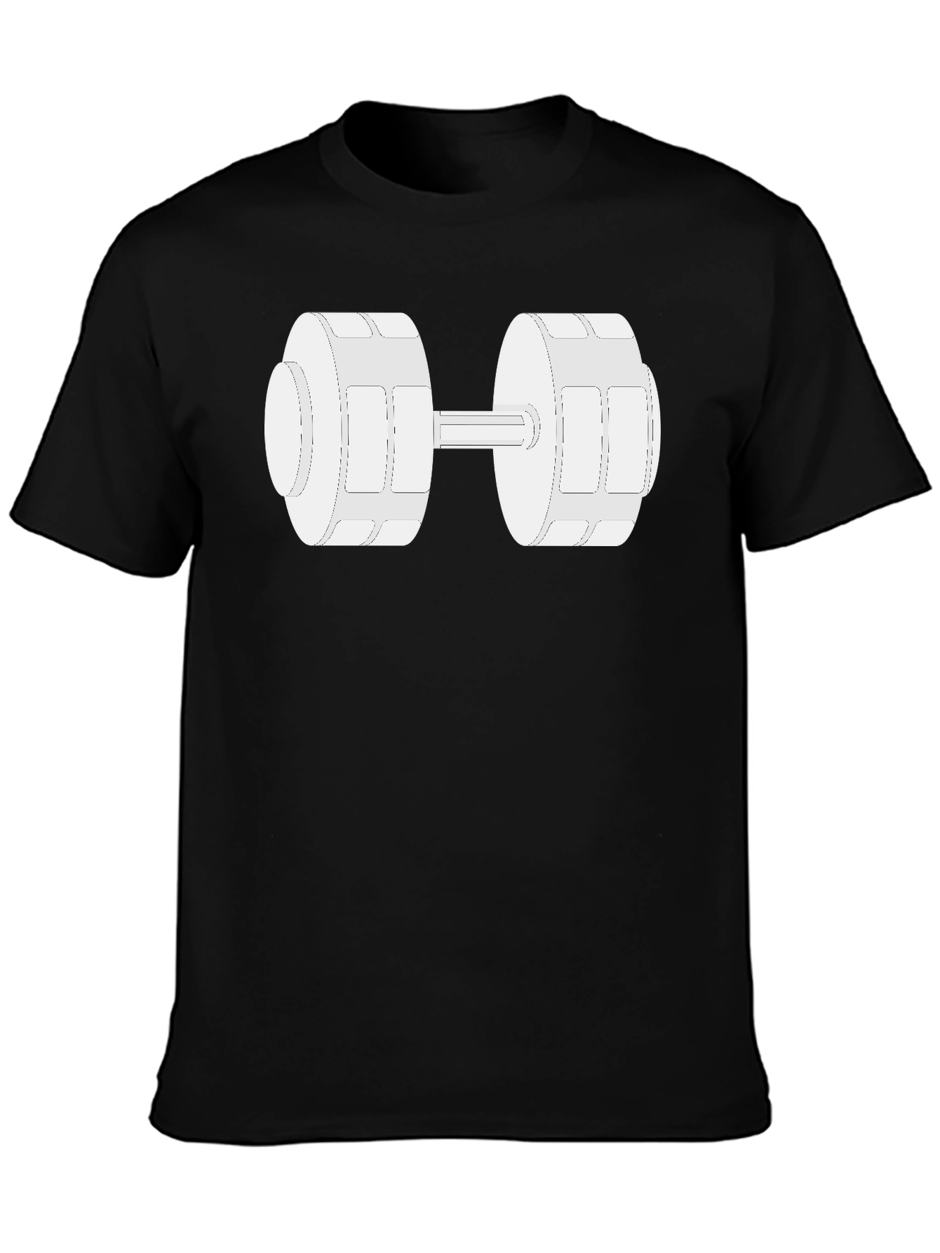 Workout Ready Graphic Tee - Dumbbell Design