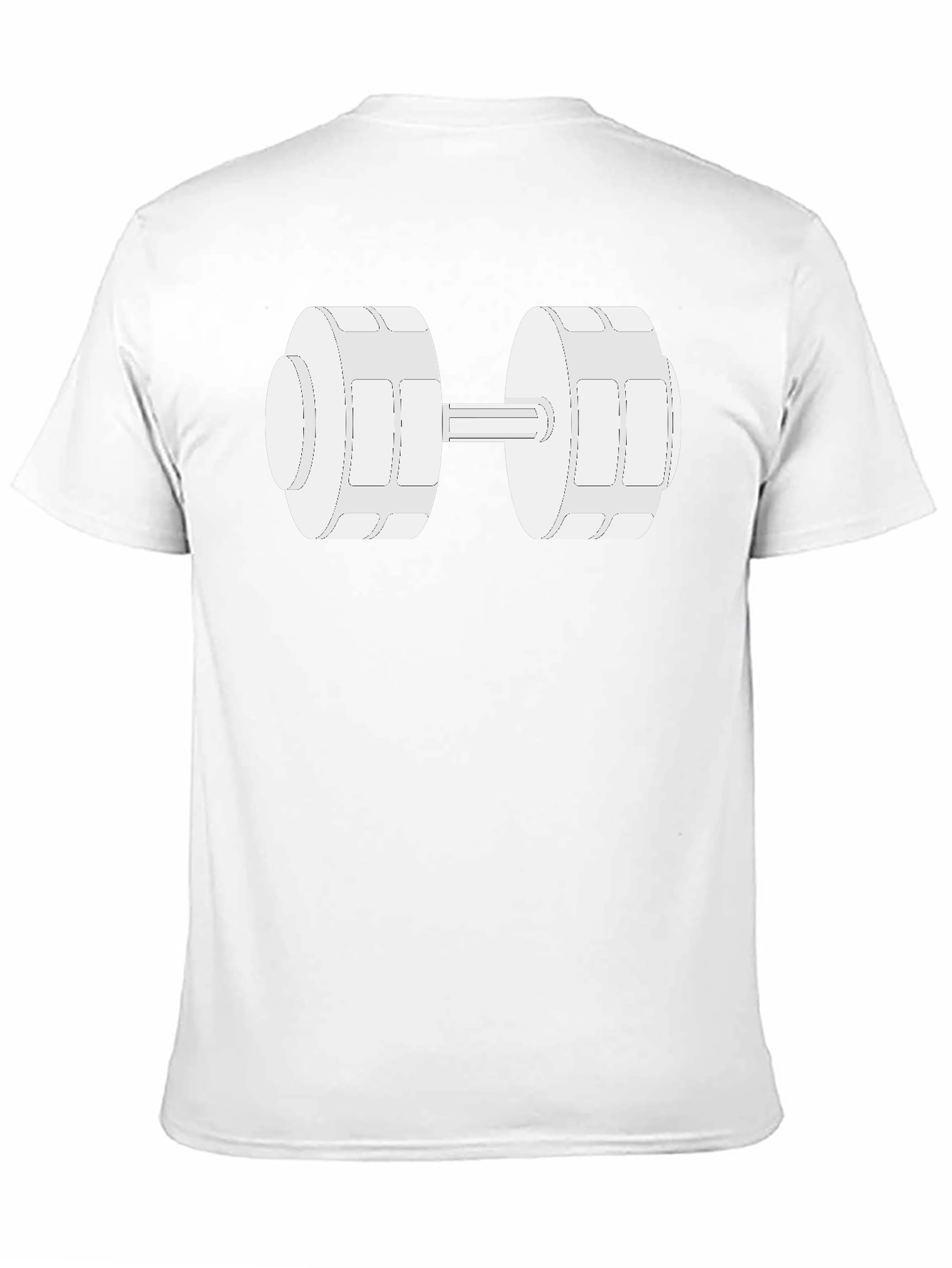 Workout Ready Graphic Tee - Dumbbell Design