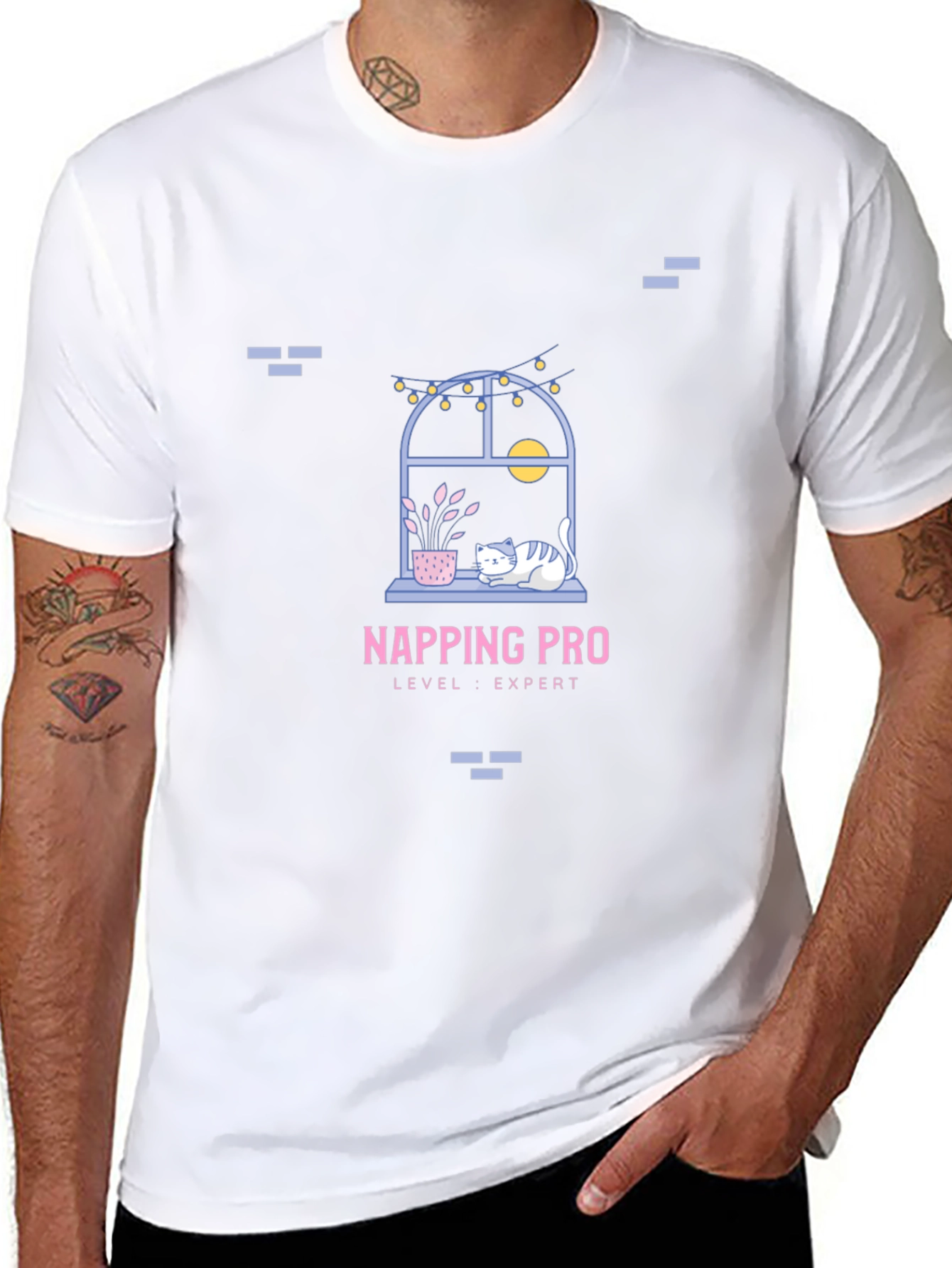 Napping Pro Expert Level Black T-Shirt