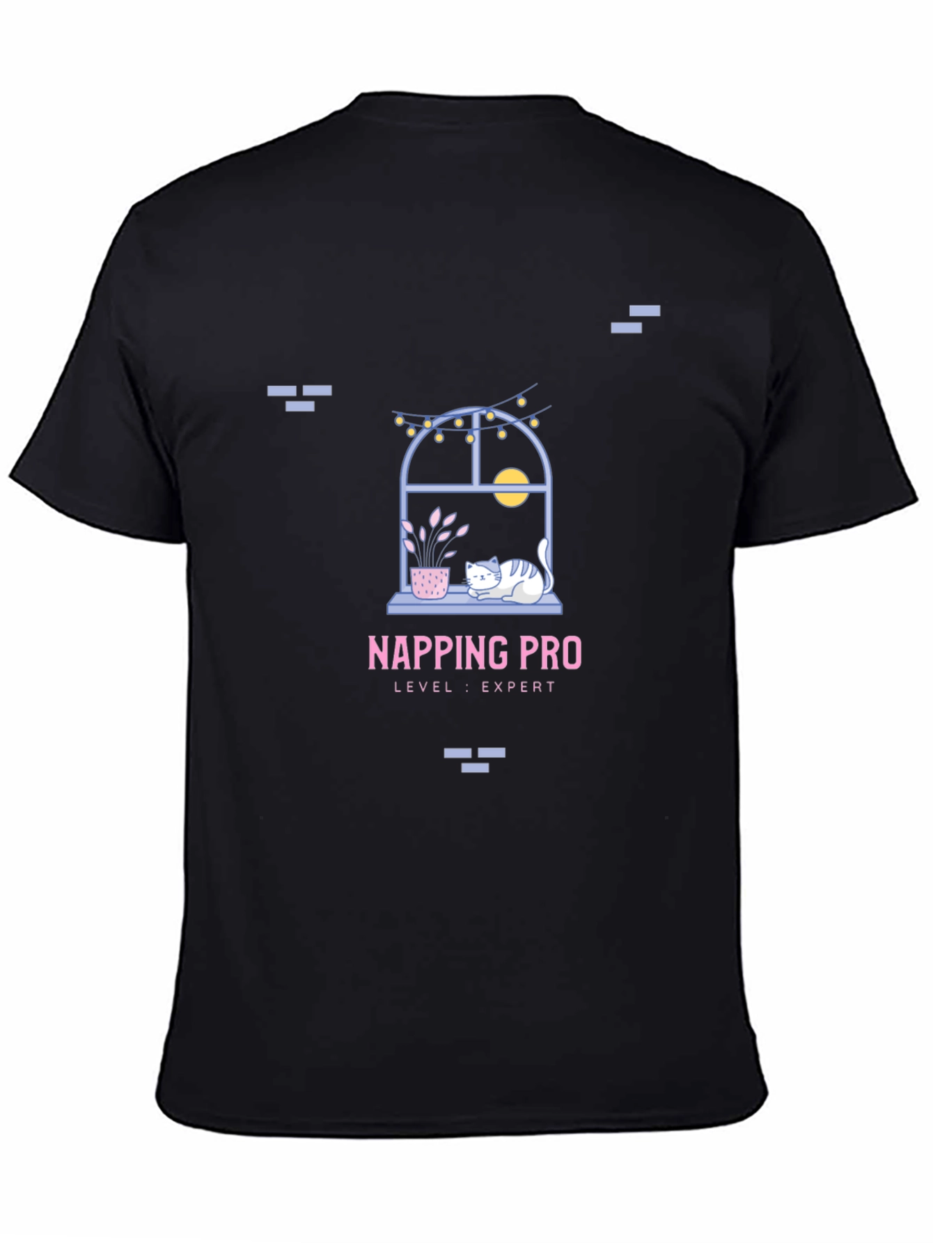 Napping Pro Expert Level Black T-Shirt