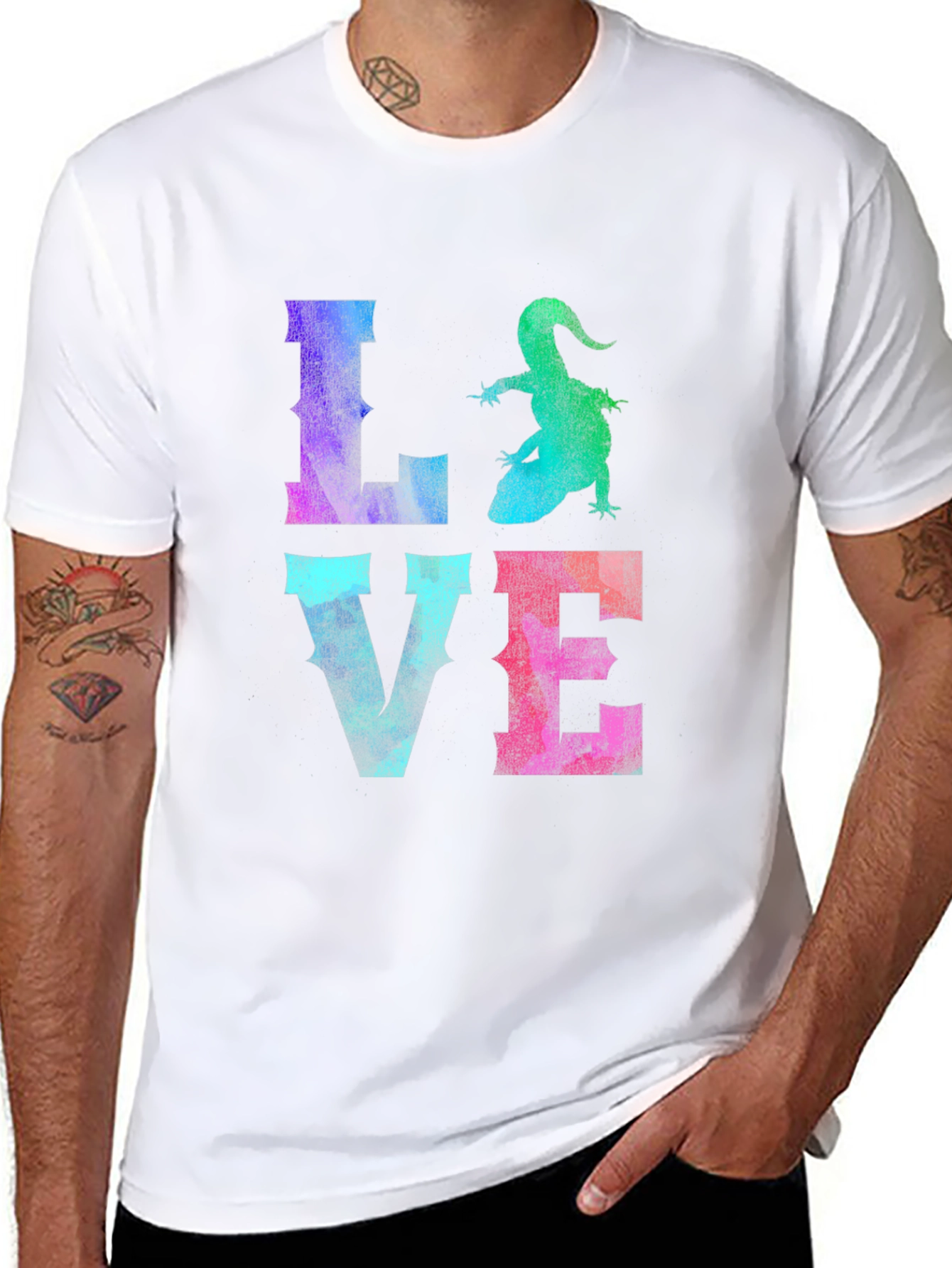 Lizard Love Graphic Tee